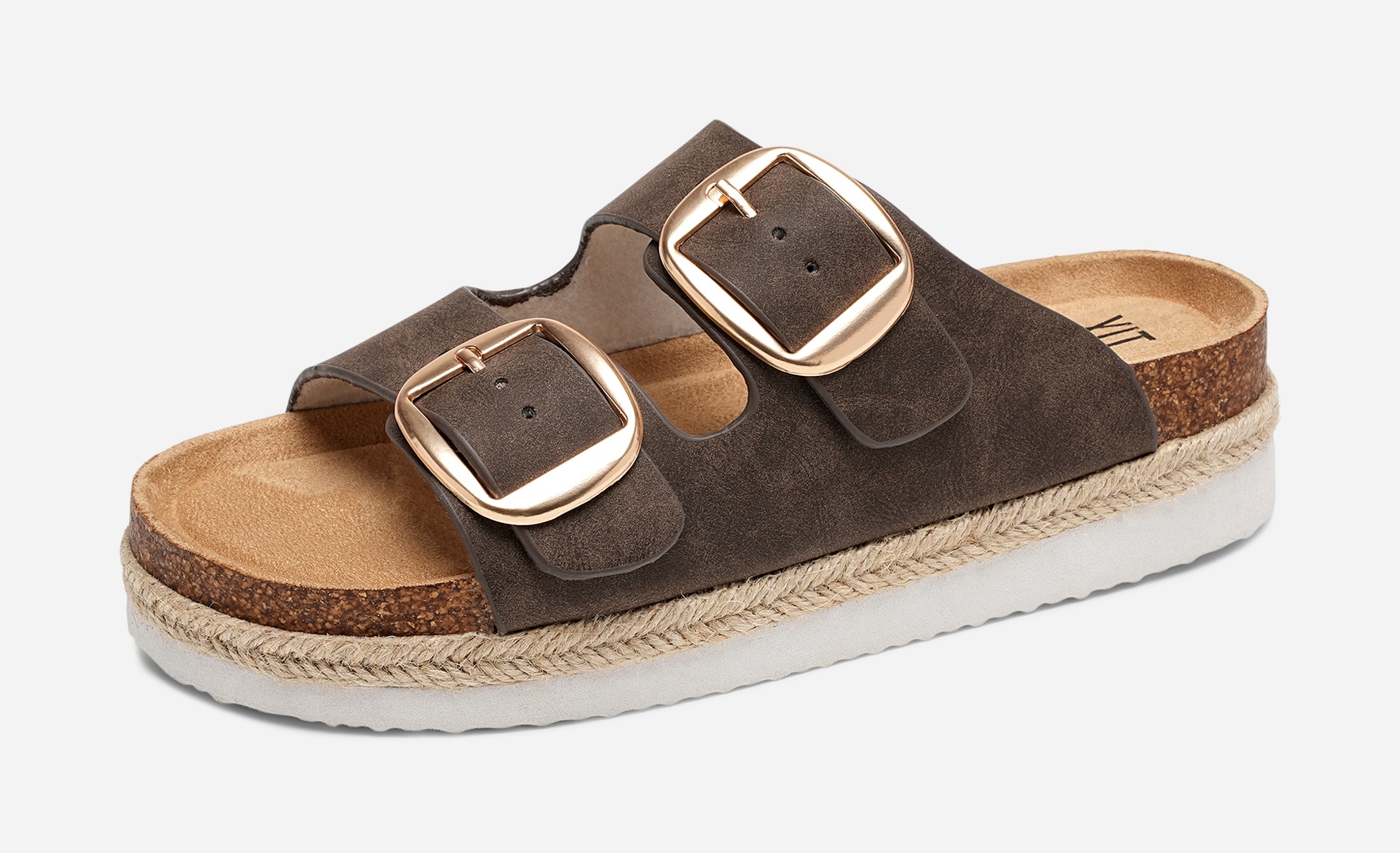 XIT, Sandal med repsåle Brun
