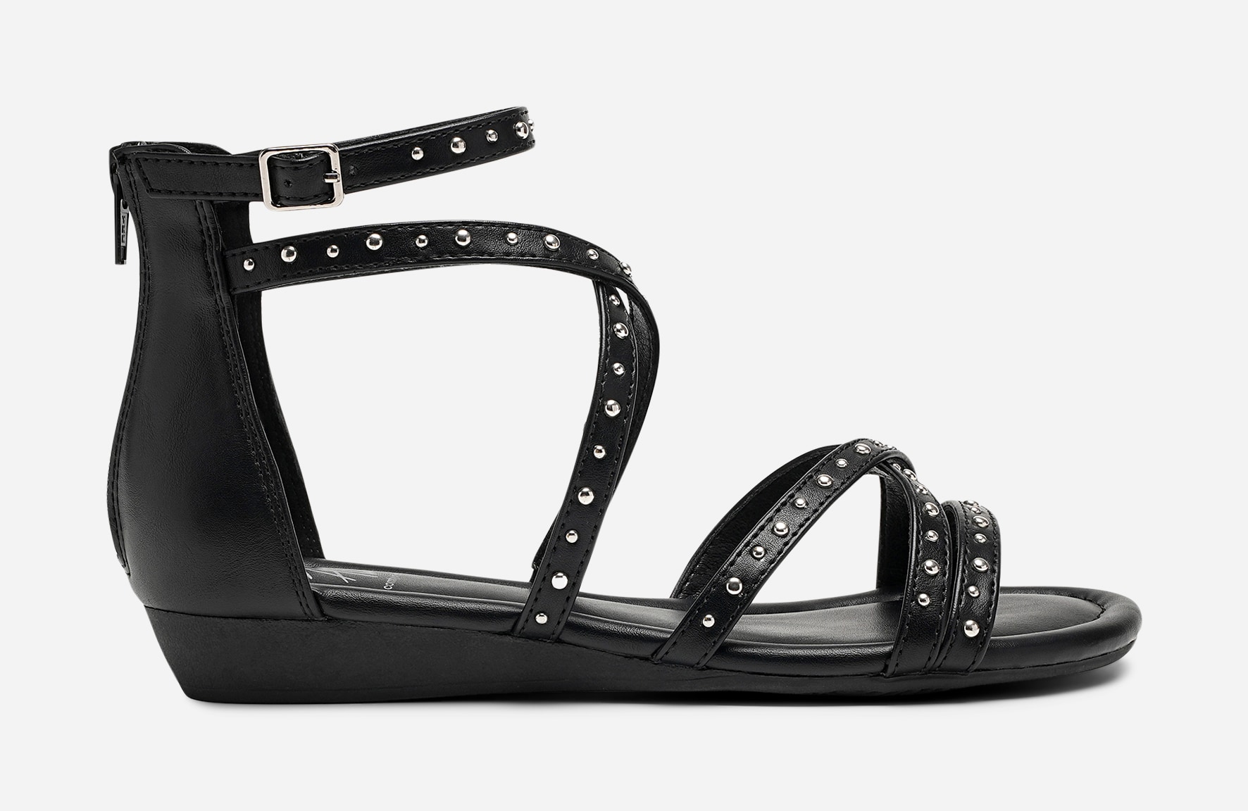 SO ALL, Sandal med reimer Sort