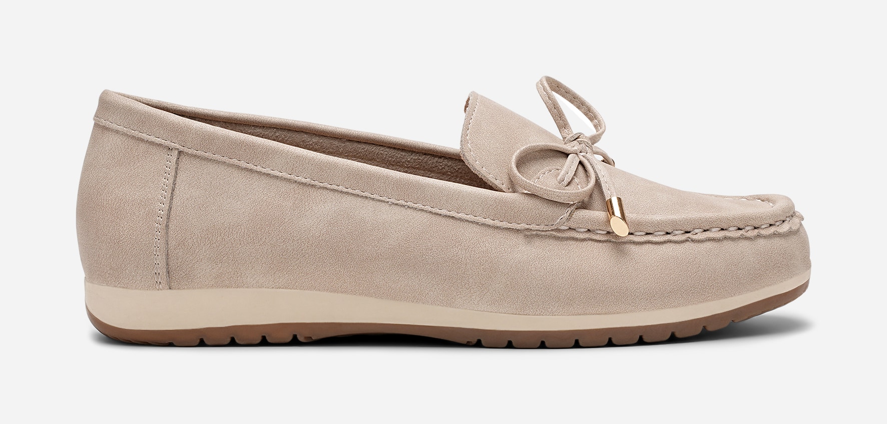SO ALL, Mokkasiner Beige