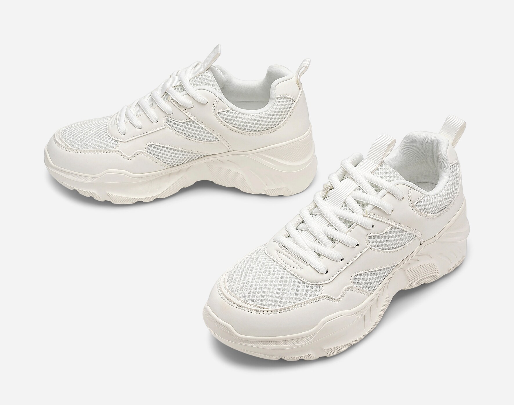 ATTITUDE, Sneakers Hvit