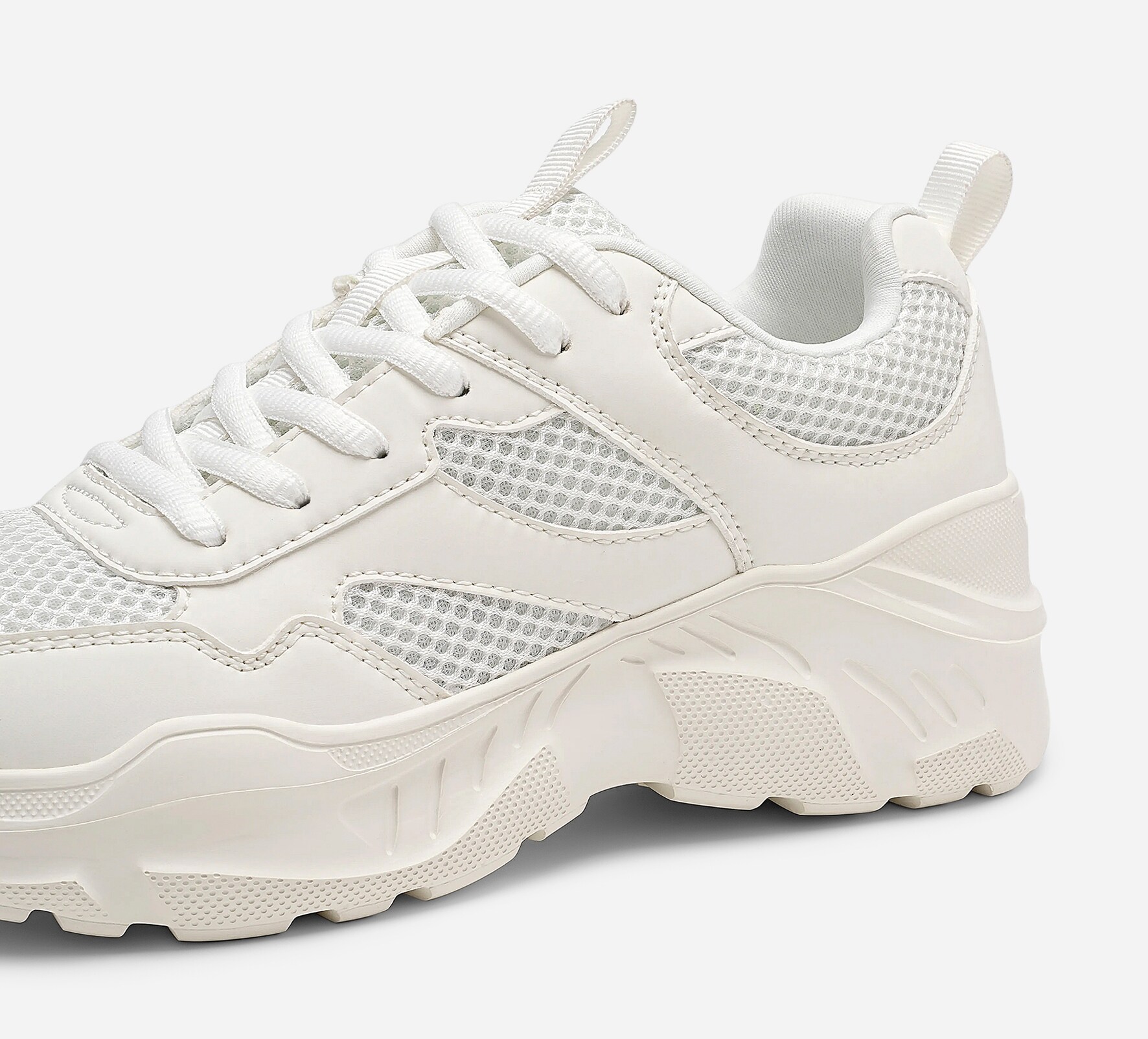 ATTITUDE, Sneakers Hvit