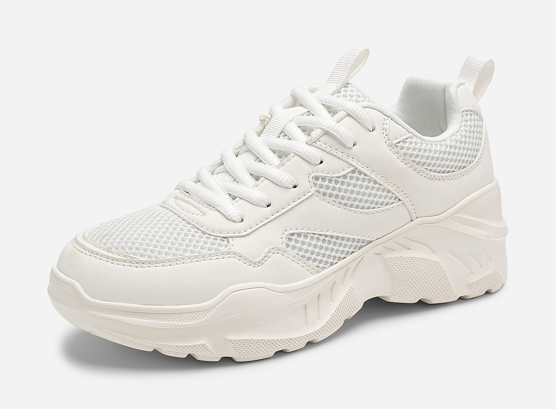 ATTITUDE, Sneakers Hvit