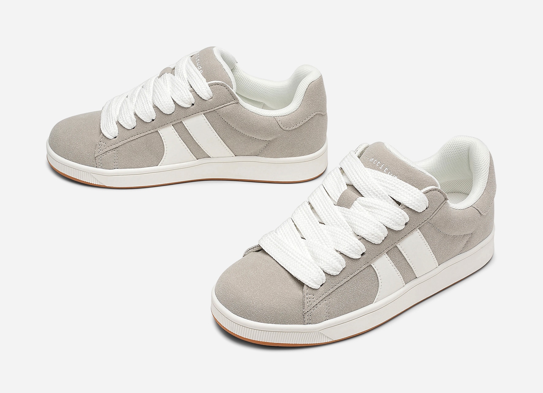 ATTITUDE, Sneakers Grå