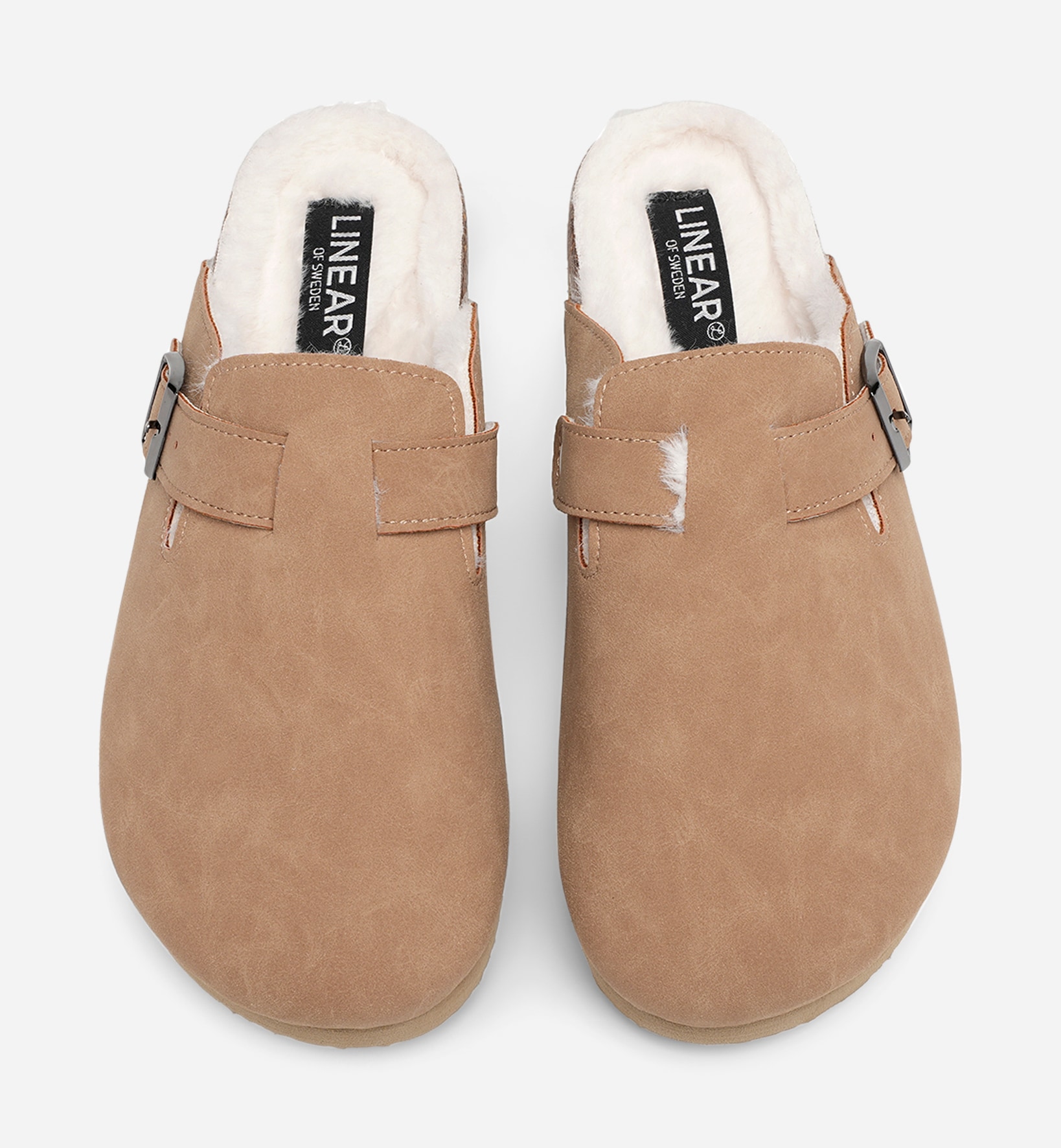 LINEAR, Tøfler Beige