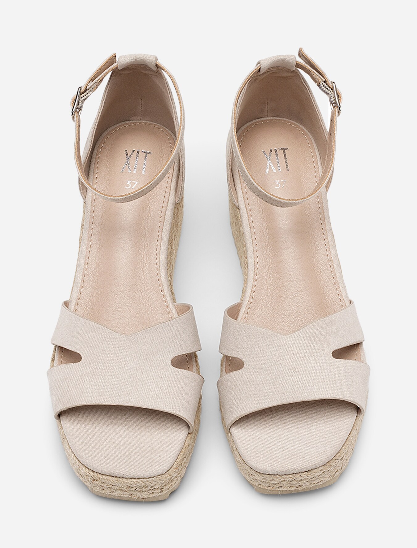 XIT, Sandalett med repsåle Beige