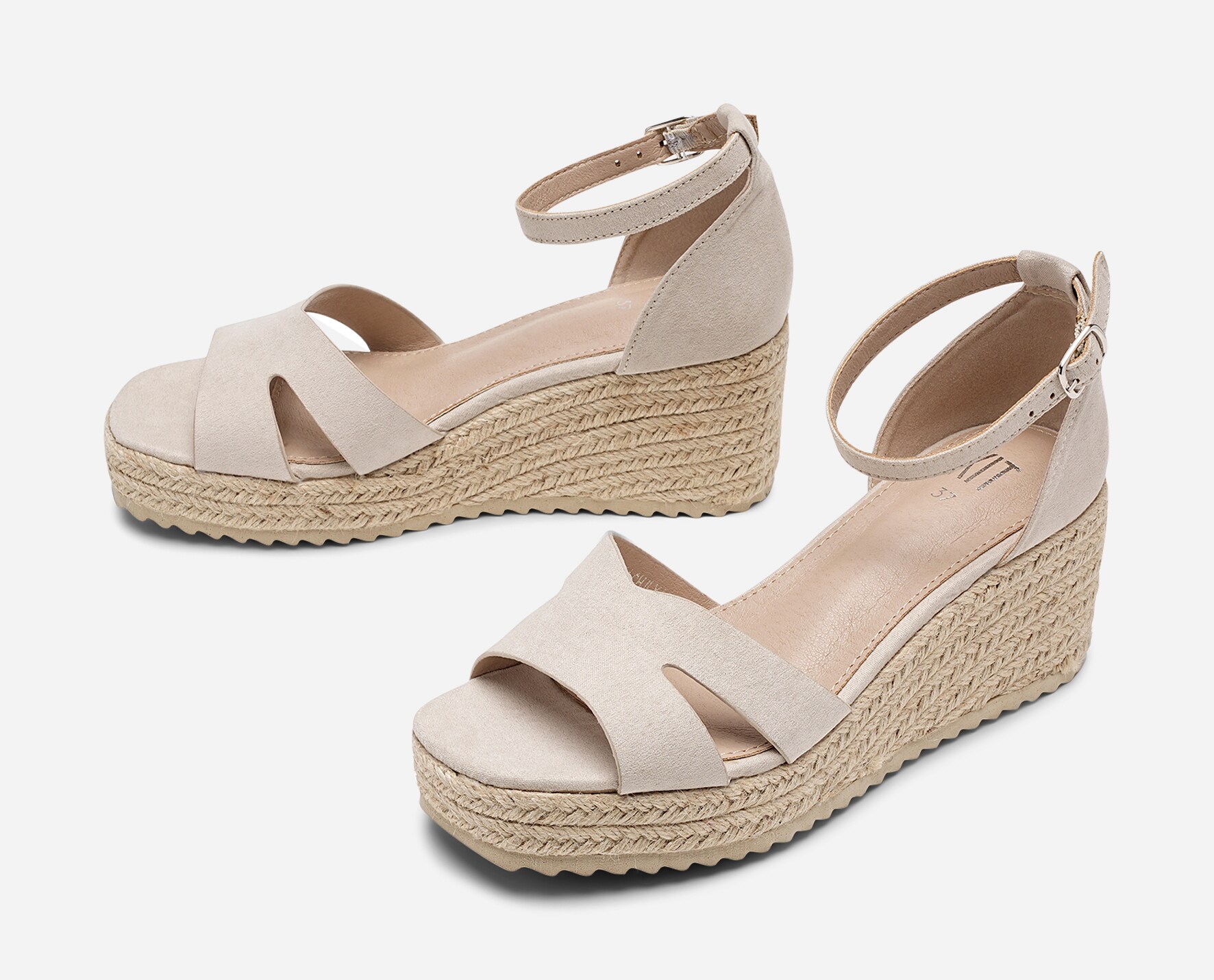XIT, Sandalett med repsåle Beige