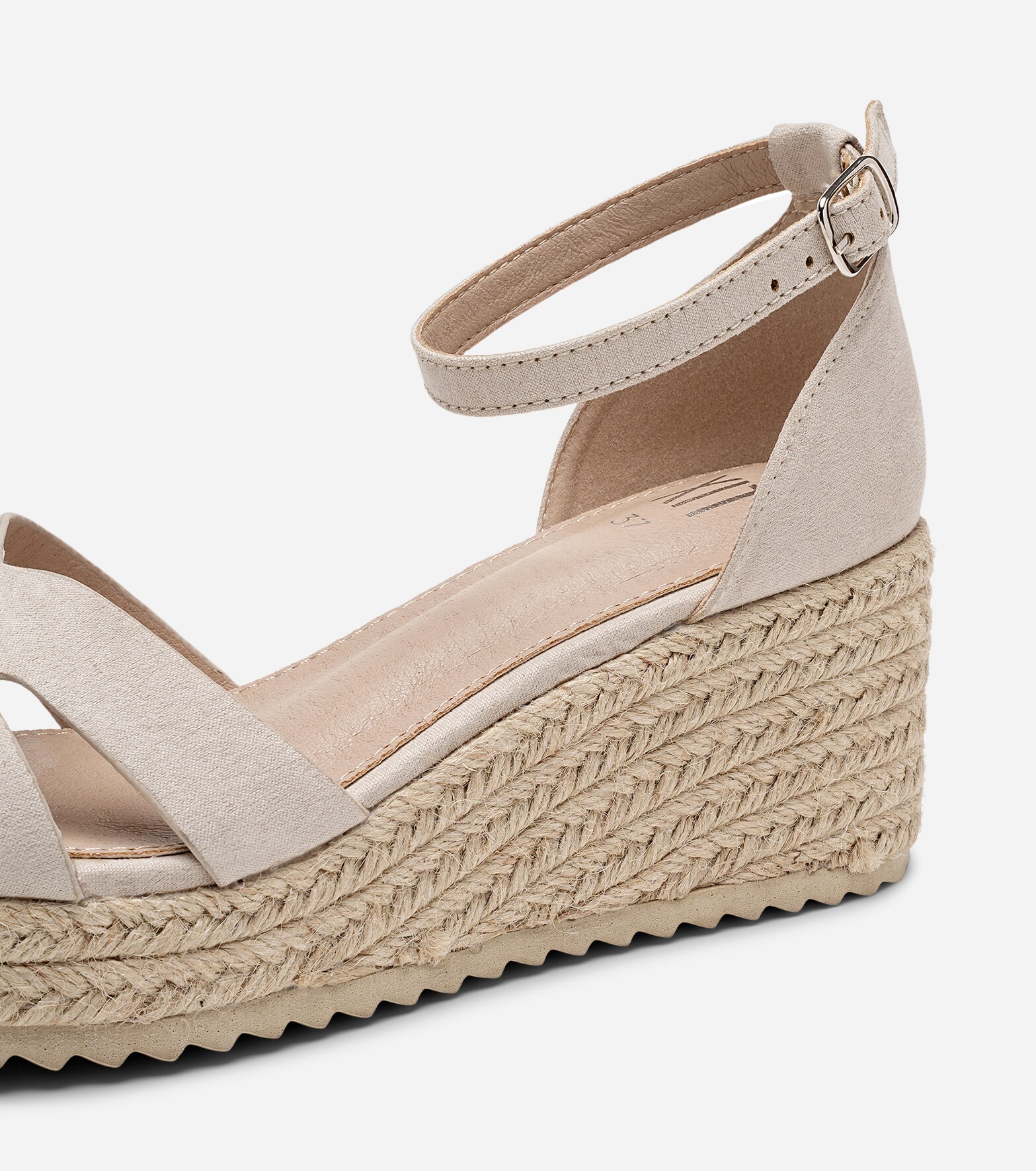 XIT, Sandalett med repsåle Beige
