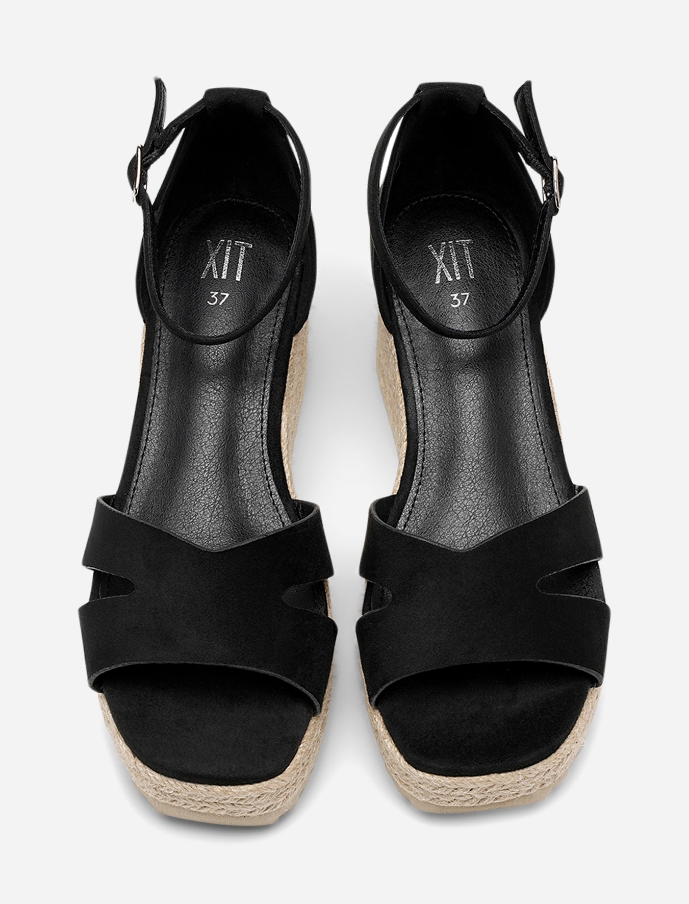 XIT, Sandalett med repsåle Sort