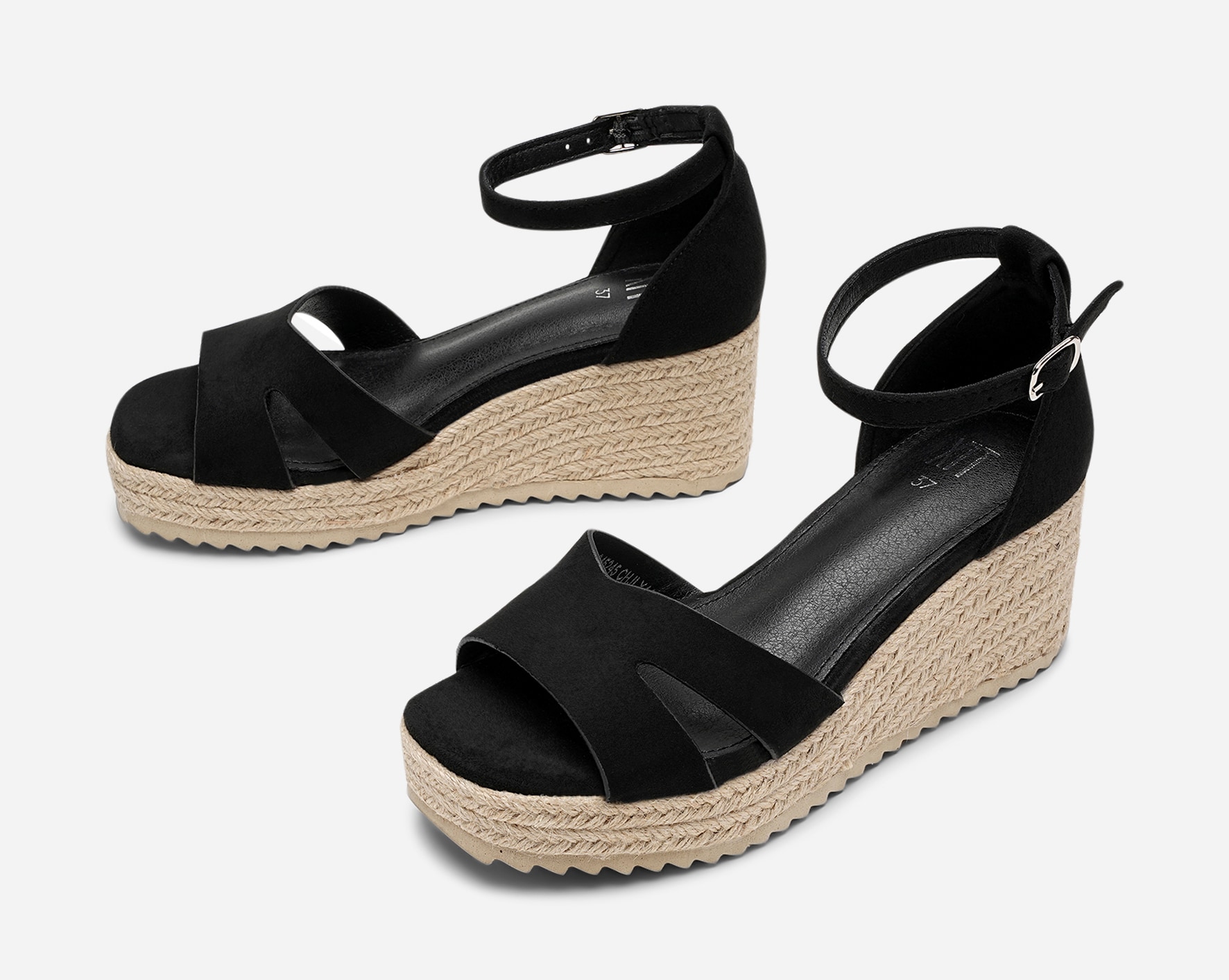 XIT, Sandalett med repsåle Sort