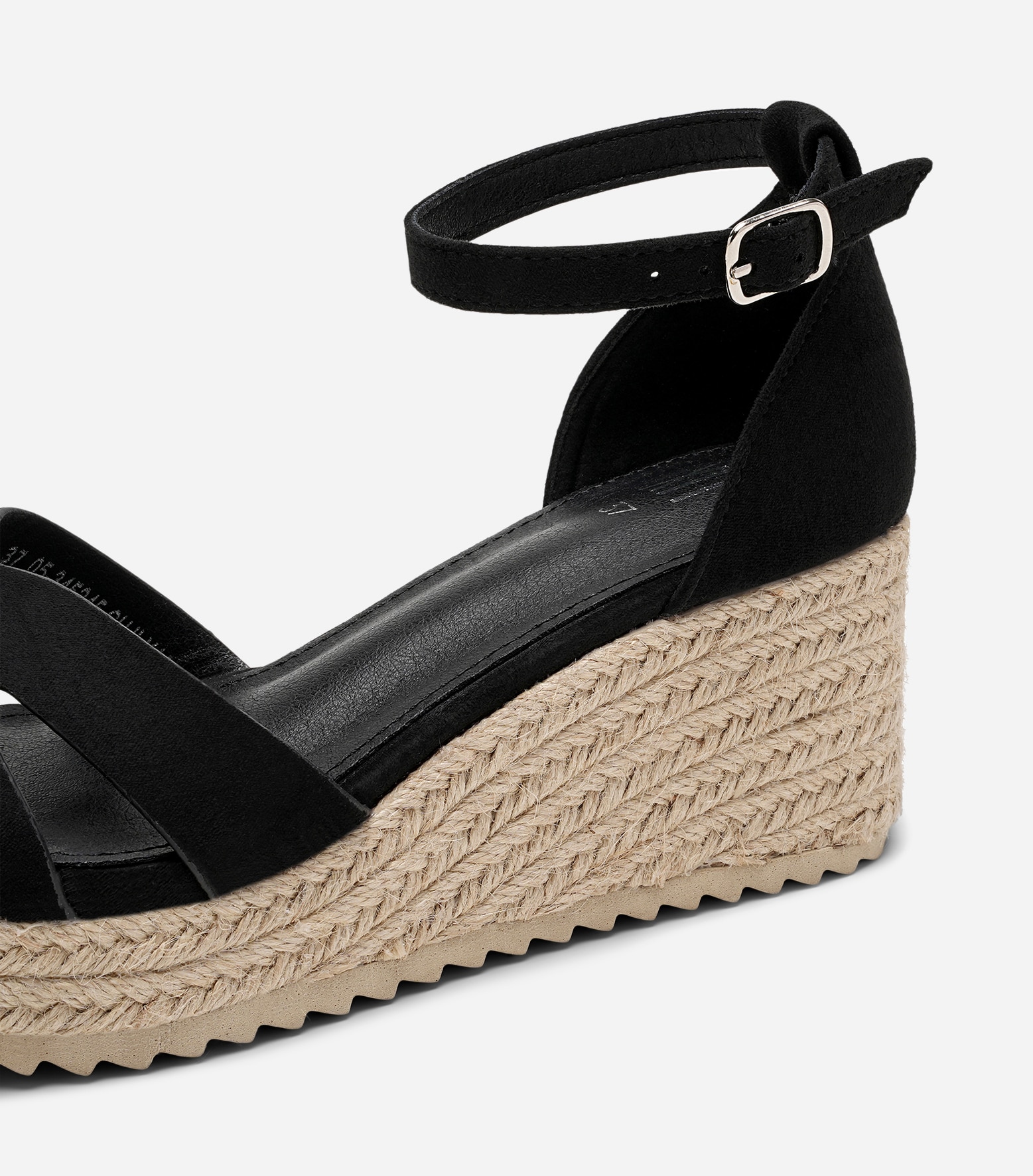 XIT, Sandalett med repsåle Sort