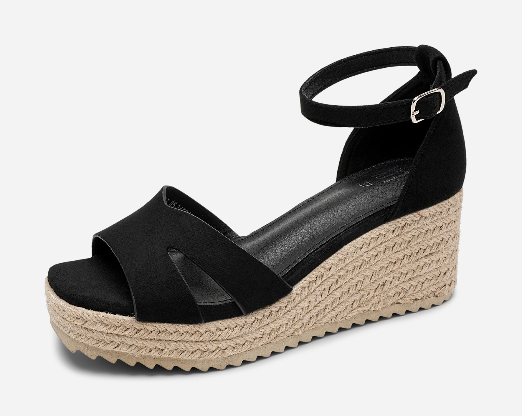 XIT, Sandalett med repsåle Sort