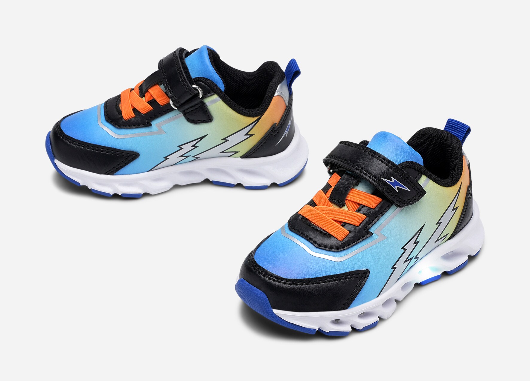DINSKO, Blinkende sneakers Blå