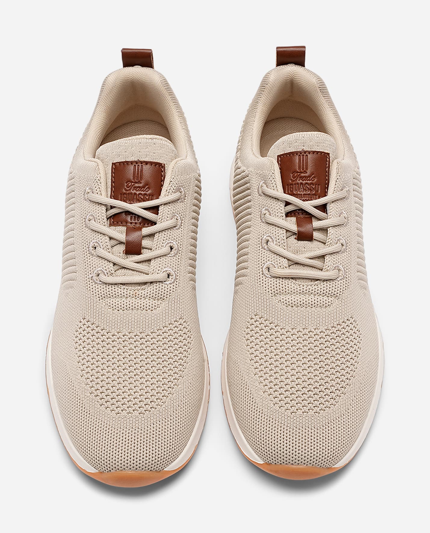IGUASSU, Snøresko Beige