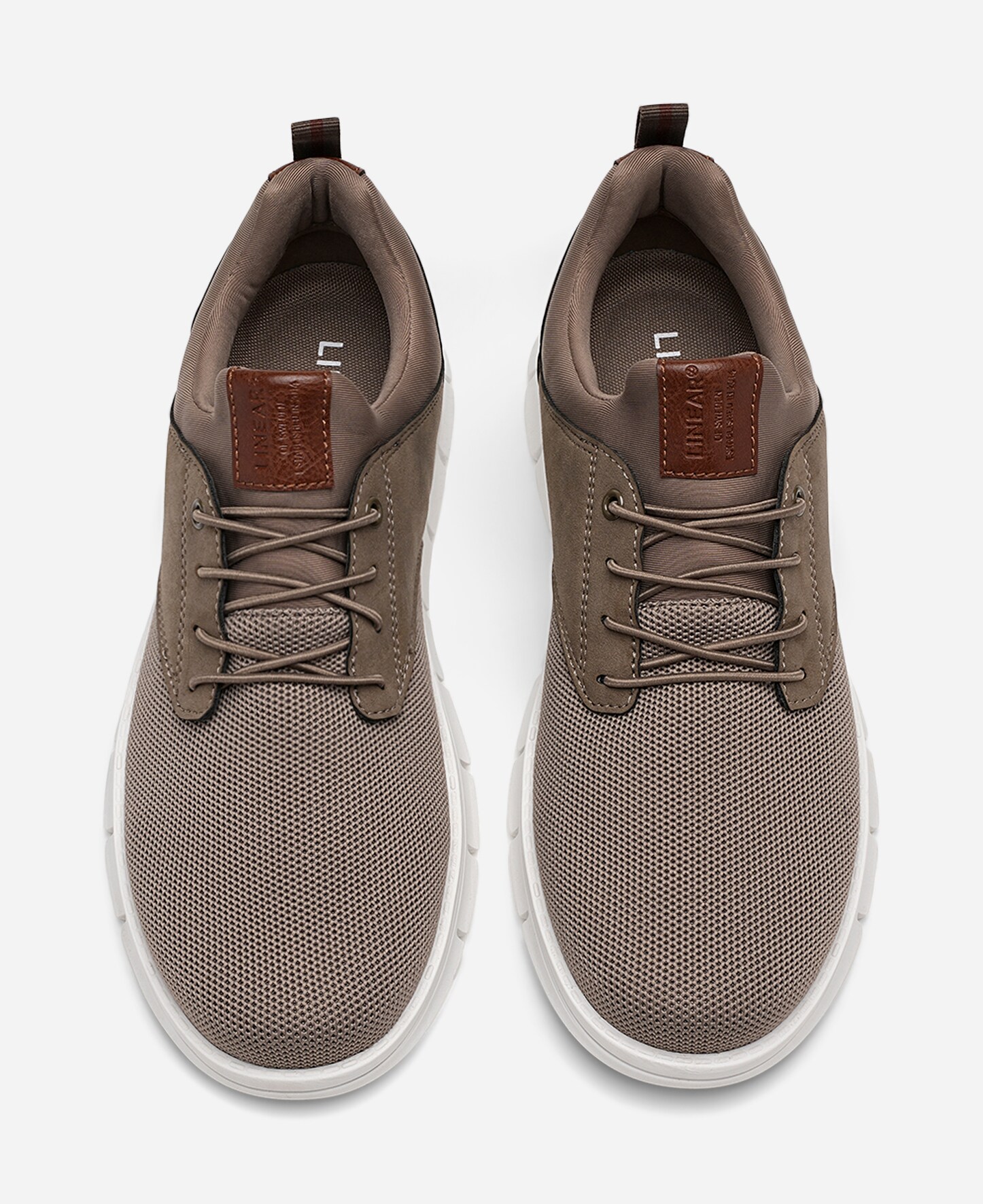 LINEAR, Snøresko Beige