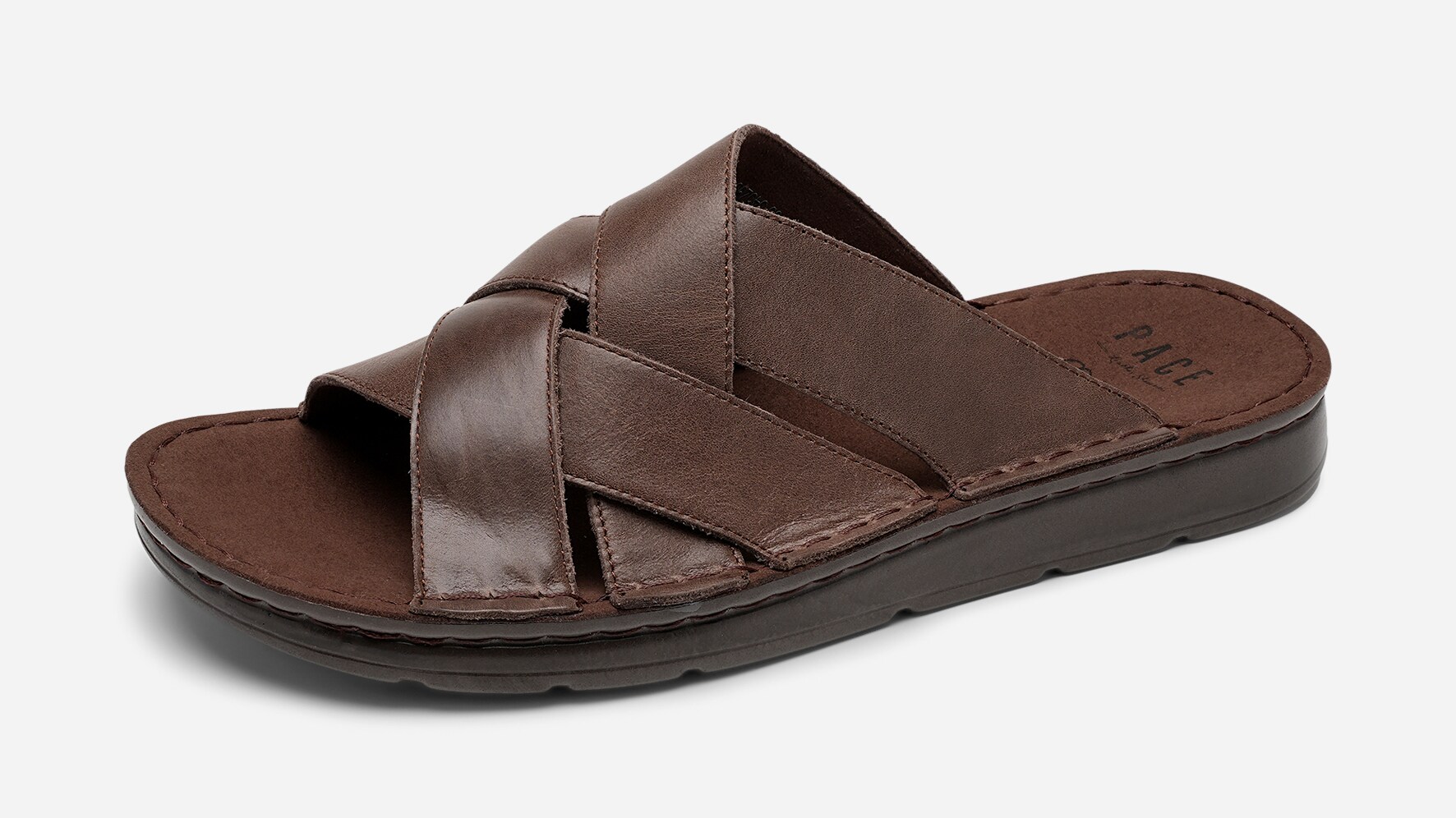 PACE, Sandal med reimer Brun