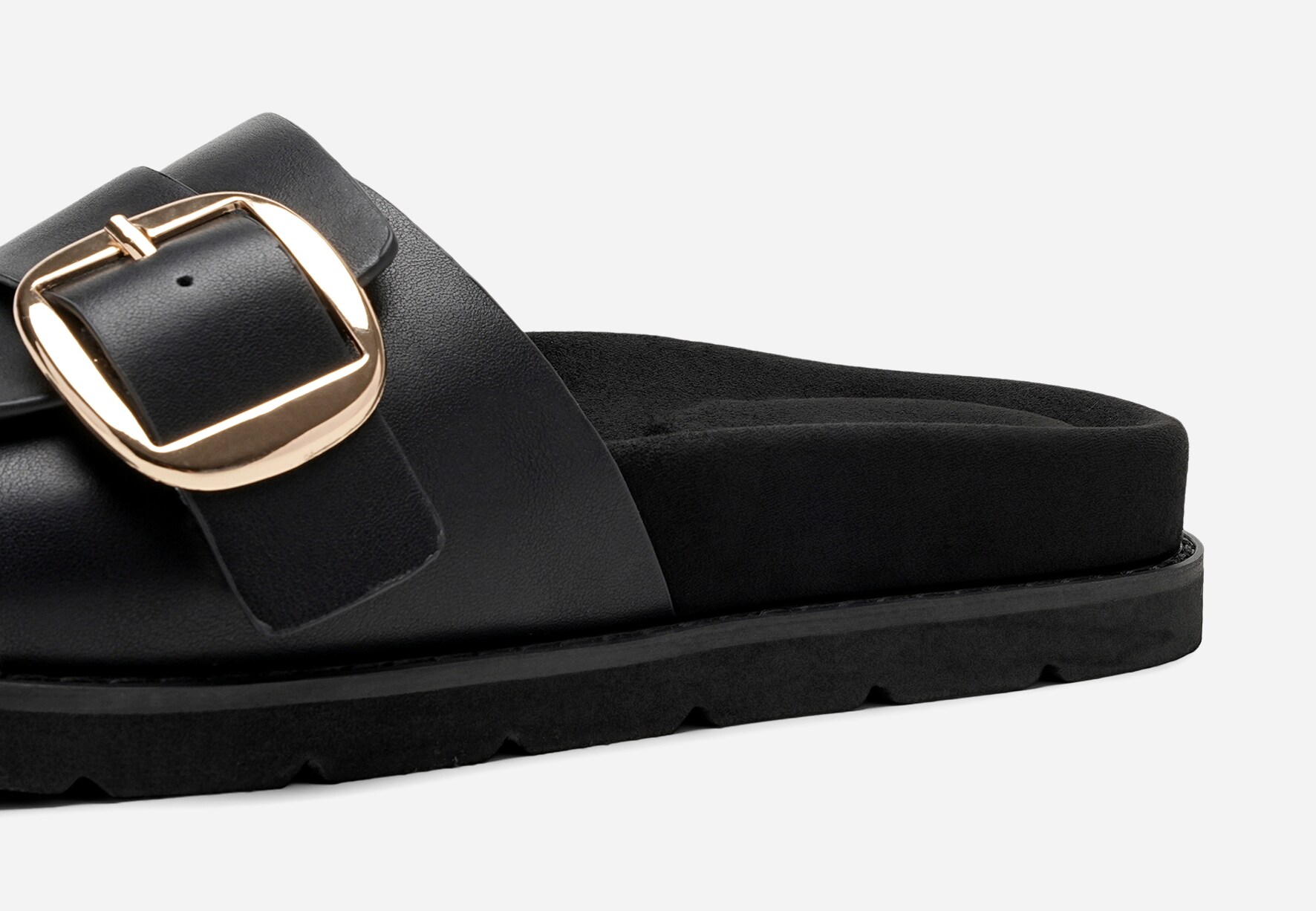 PACE, Sandal med spenne Sort