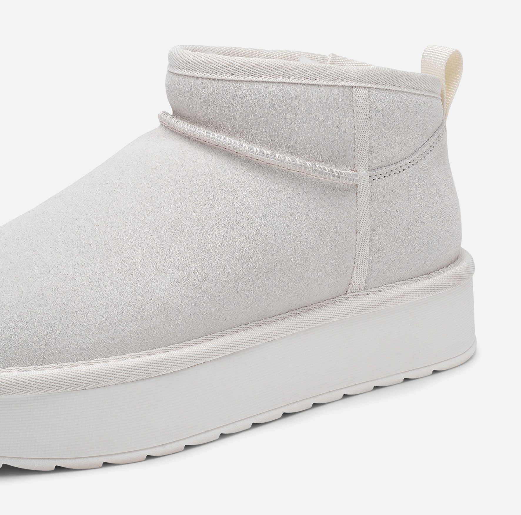 PACE, Varmforet boots Hvit