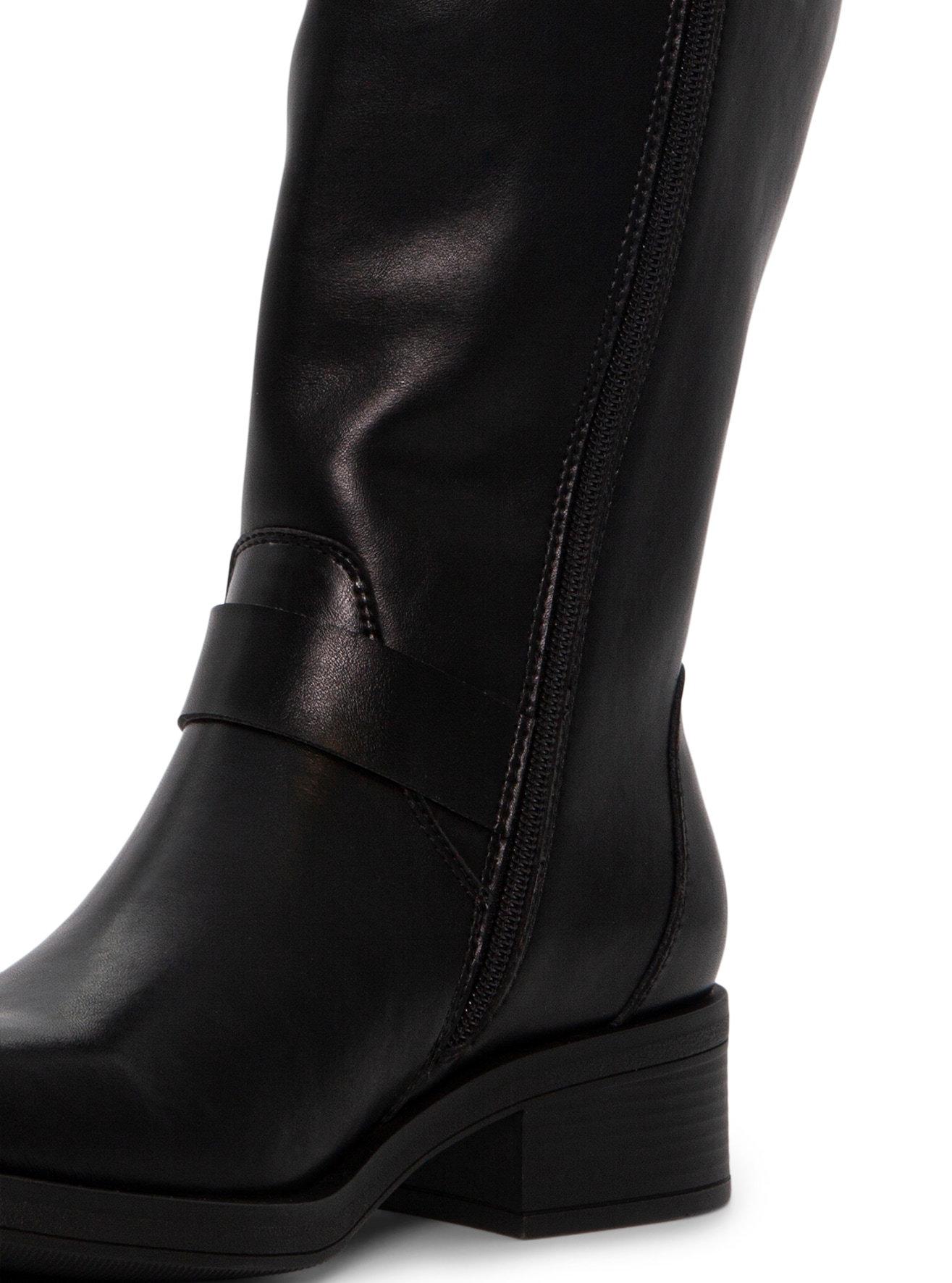 DUFFY, Støvlett med spenner Sort