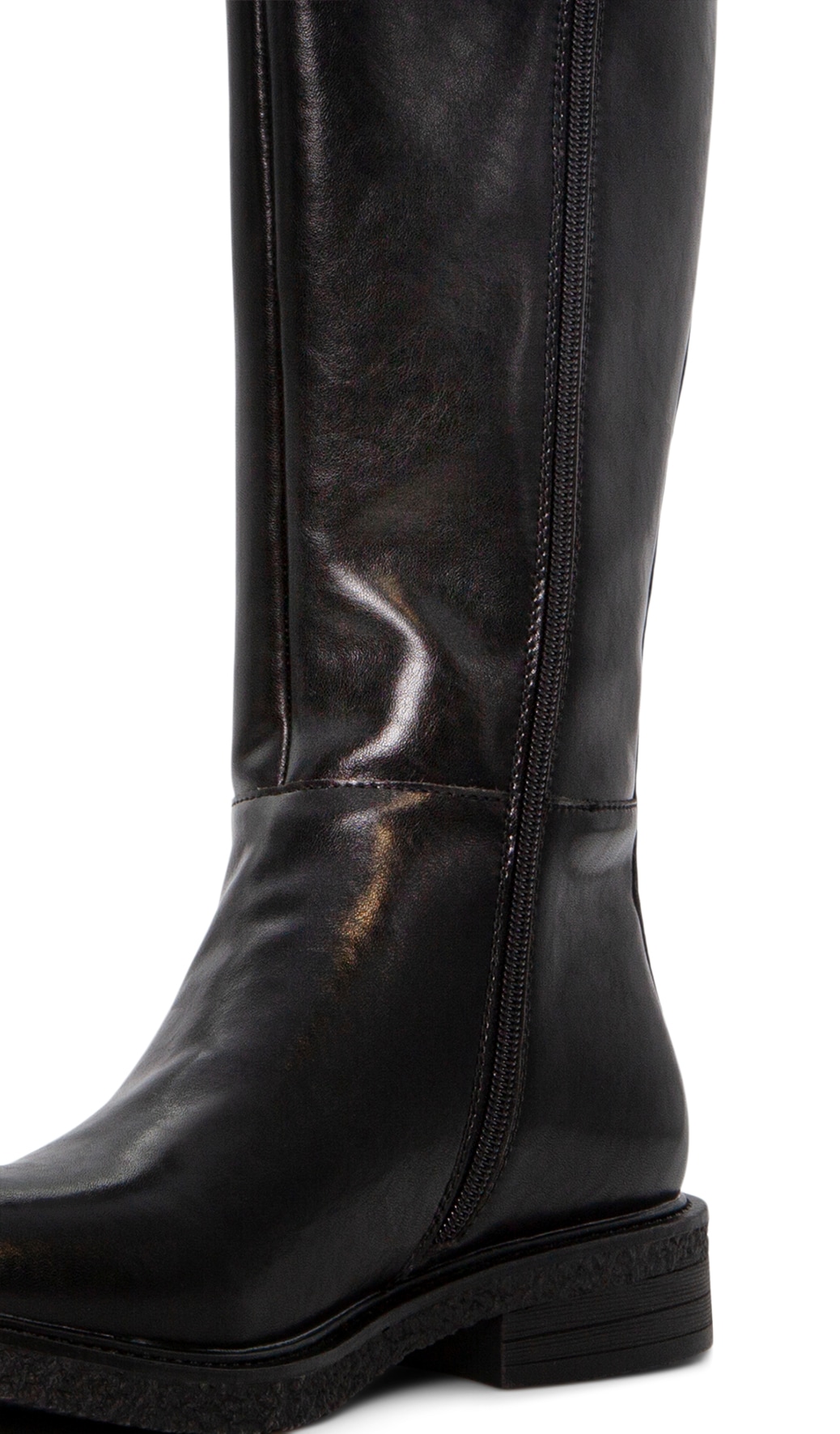 DUFFY, Støvlett med stretchskaft Sort