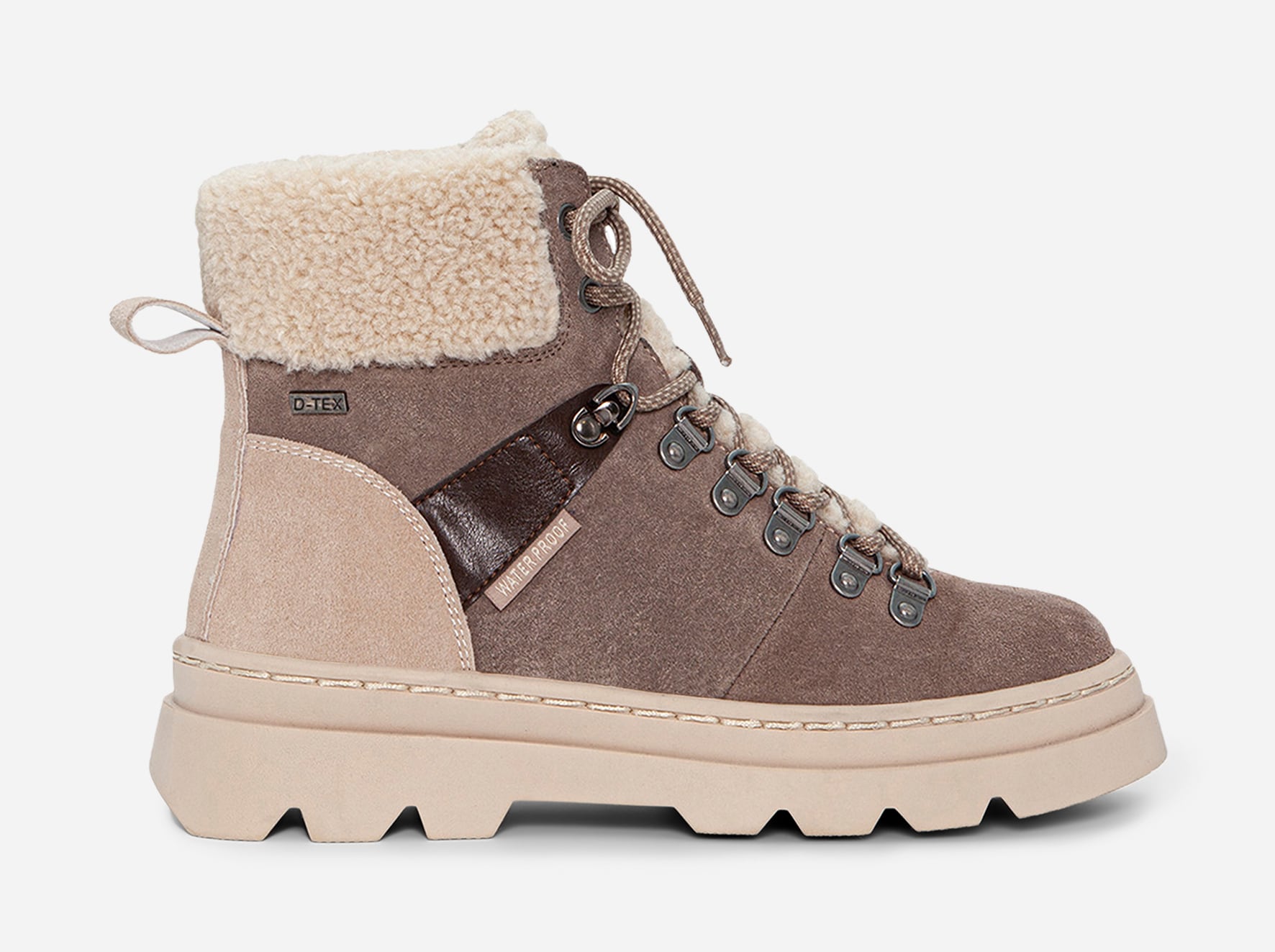 DUFFY, Varmforet skolett waterproof Brun
