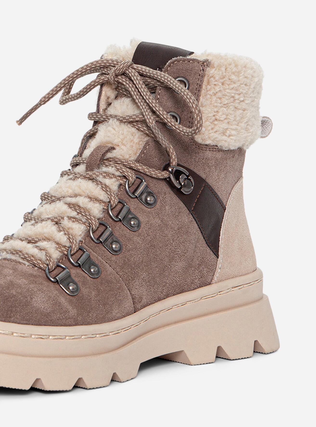 DUFFY, Varmforet skolett waterproof Brun