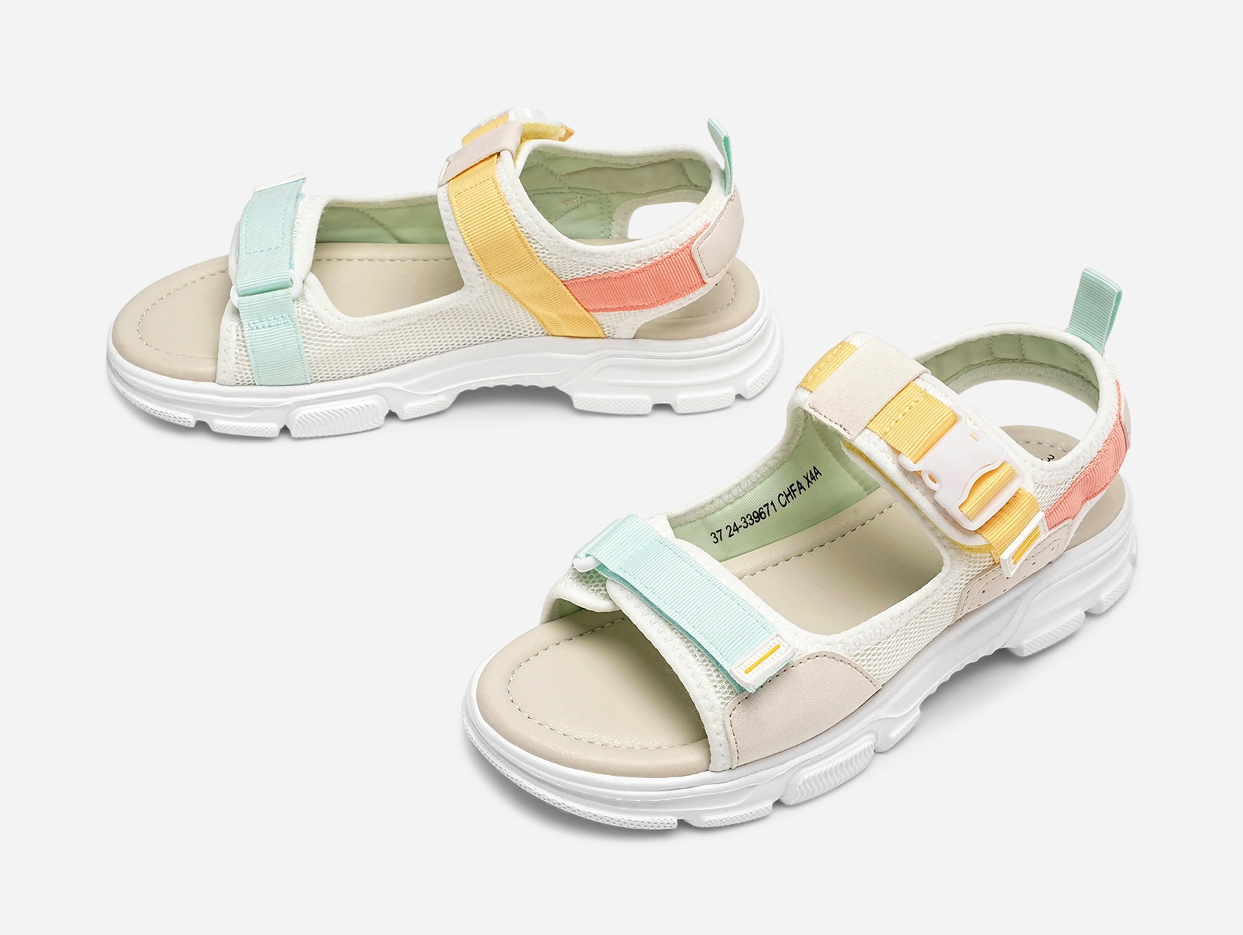 DINSKO, Sandal Flerfarget