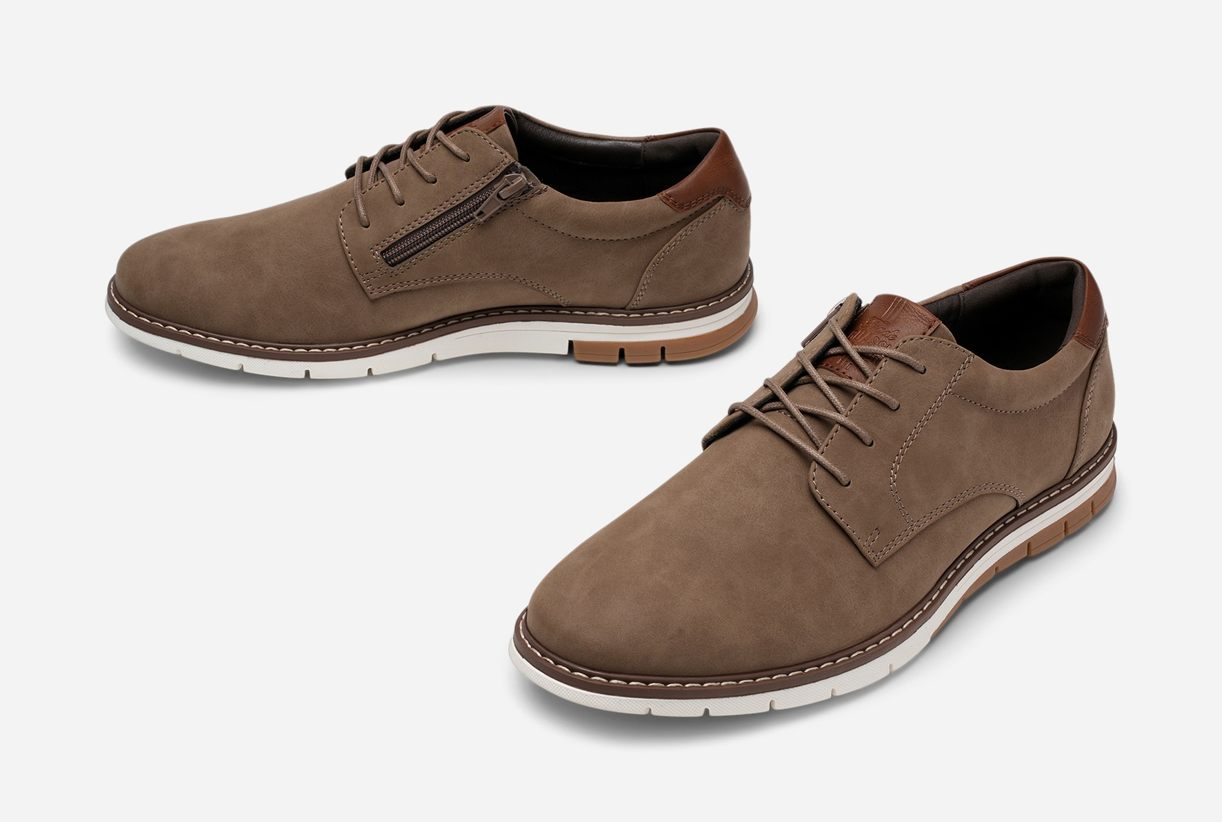 IGUASSU, Snøresko Beige