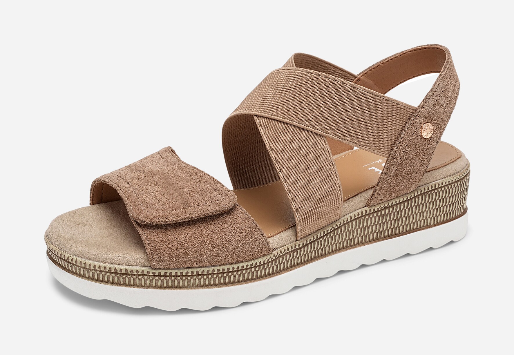 PACE, Sandal med reimer Brun