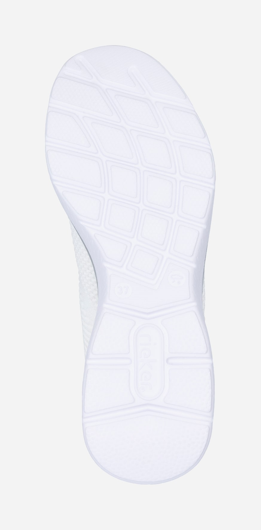 RIEKER, Sock sneakers Hvit