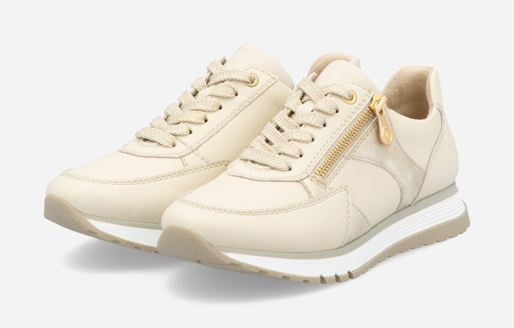 RIEKER, Sneakers Beige