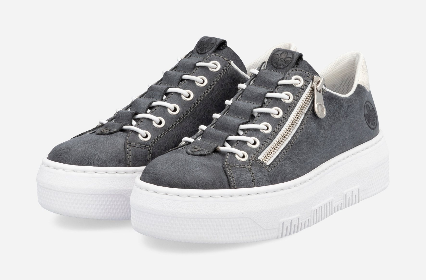 RIEKER, Sneakers Grå