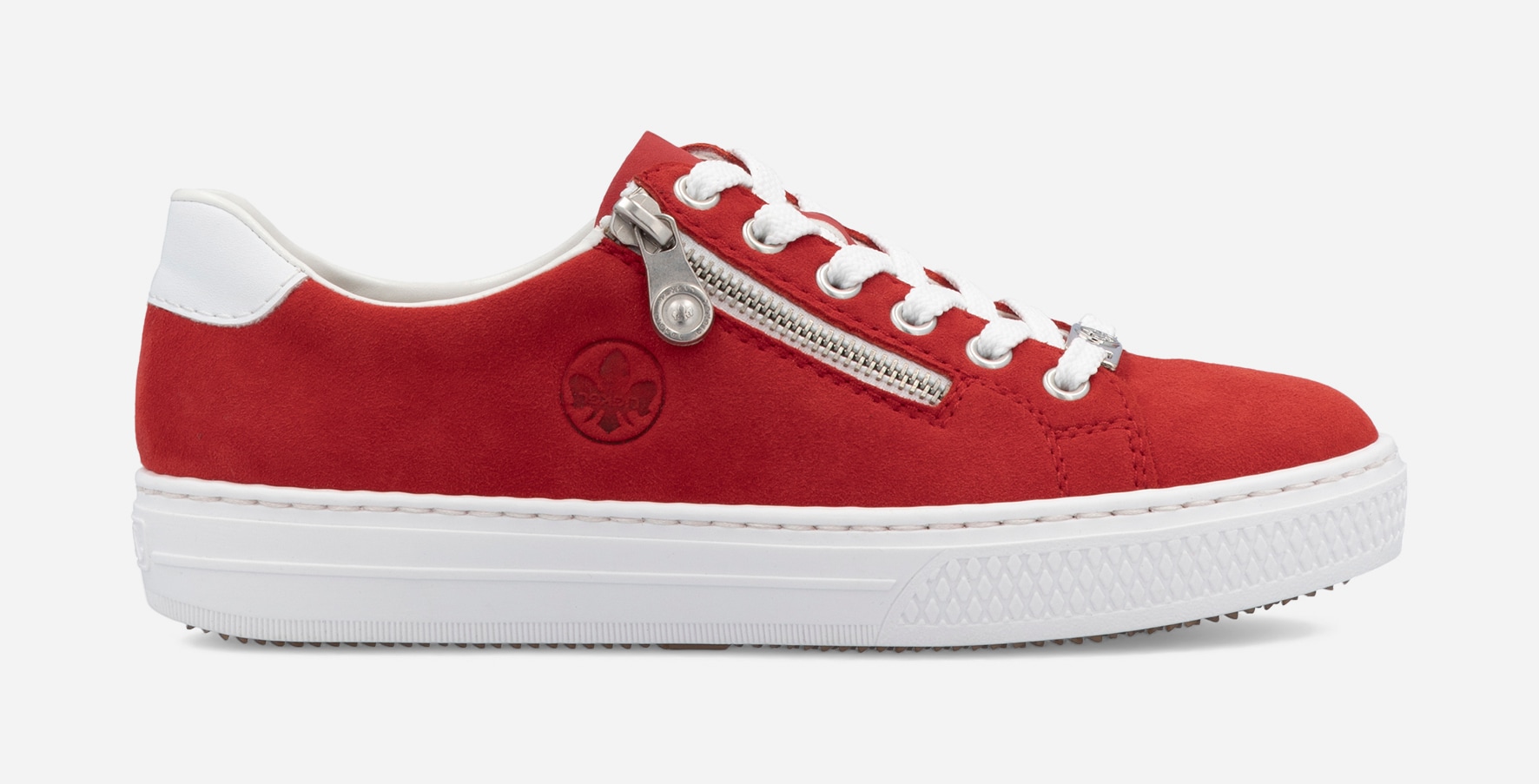 RIEKER, Sneakers Rød