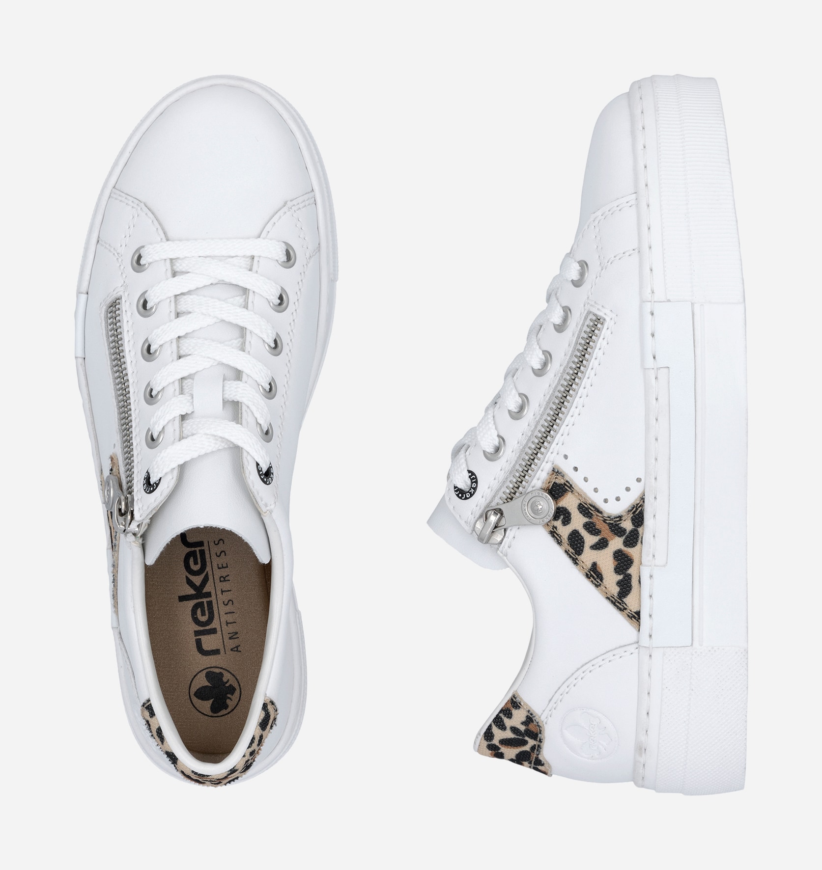 RIEKER, Sneakers Hvit