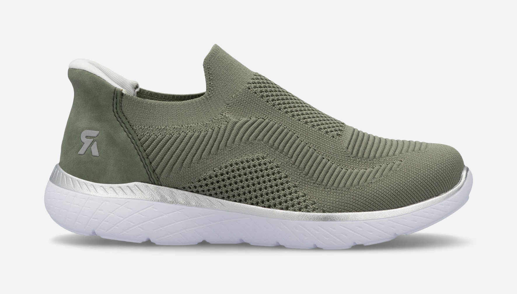 RIEKER, Sock sneakers Grønn