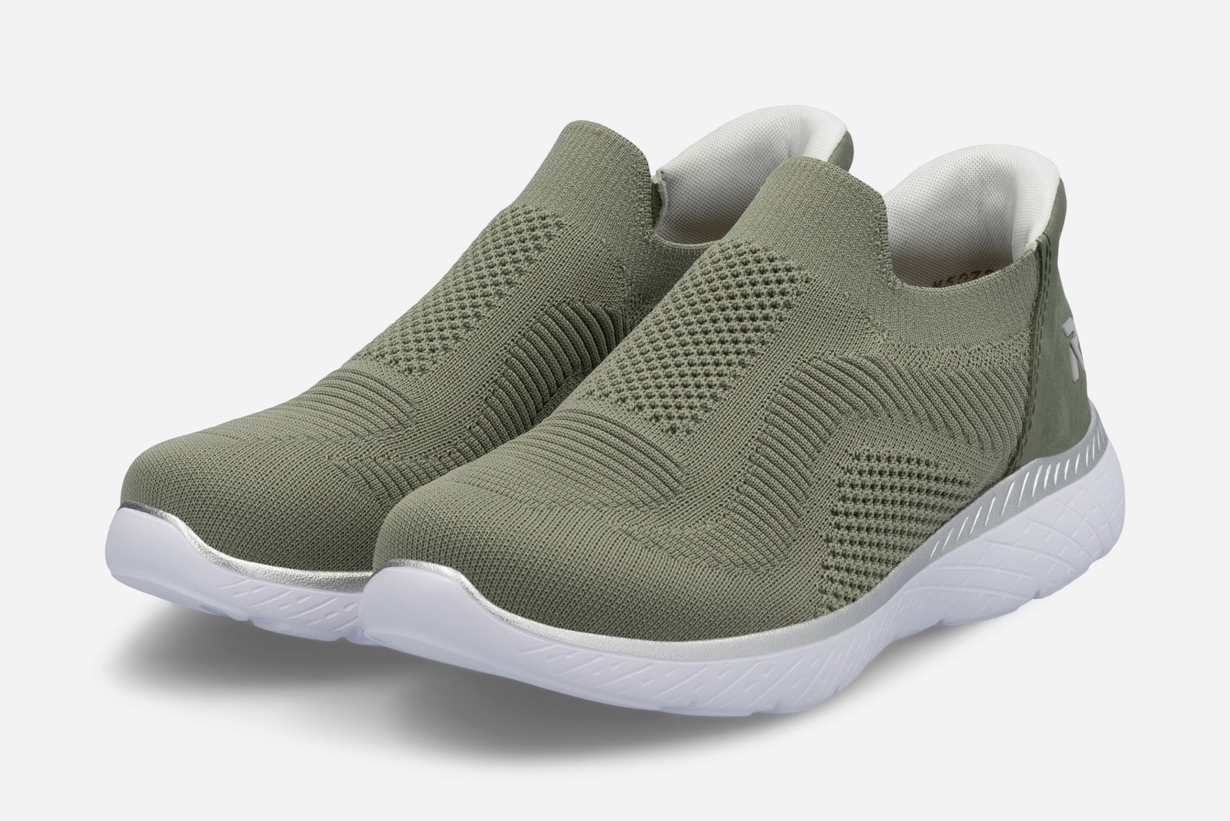 RIEKER, Sock sneakers Grønn