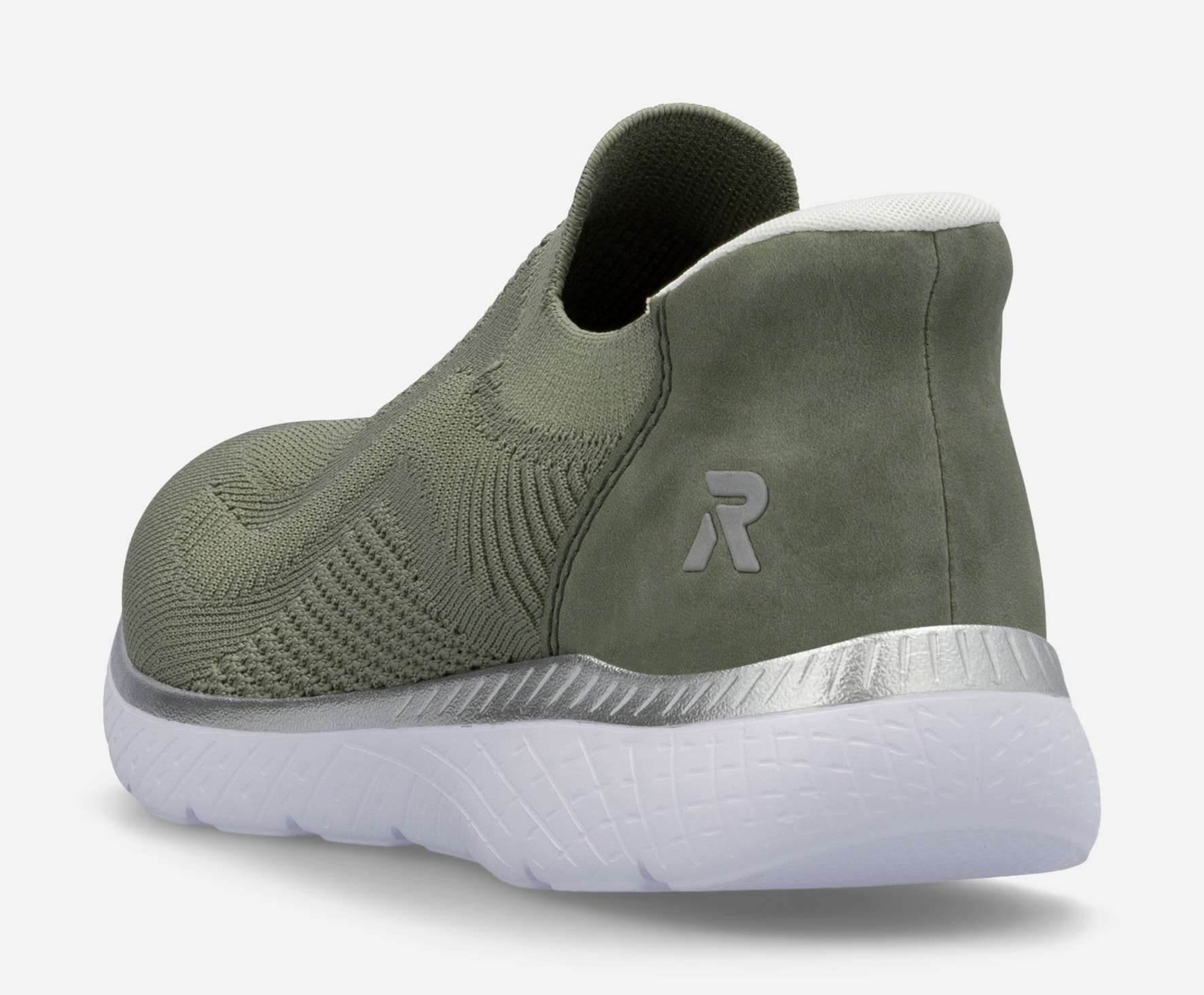 RIEKER, Sock sneakers Grønn