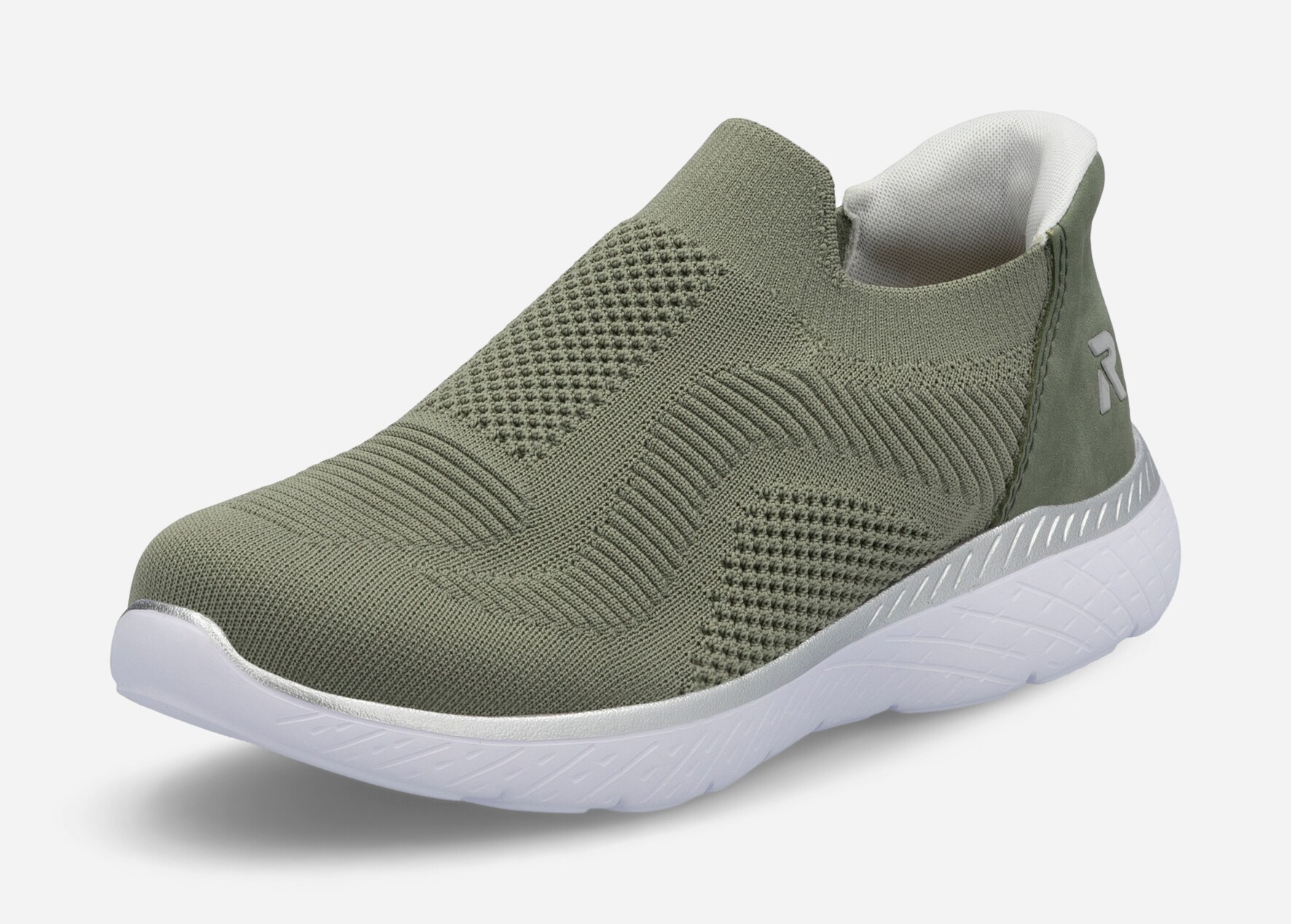 RIEKER, Sock sneakers Grønn