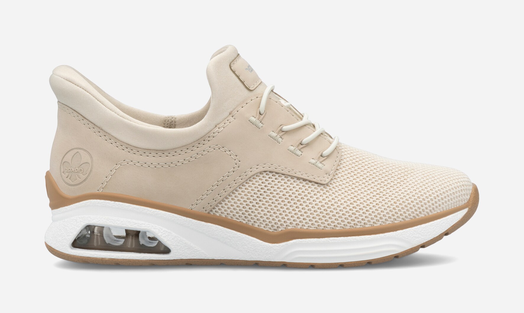 RIEKER, Sock sneakers Beige