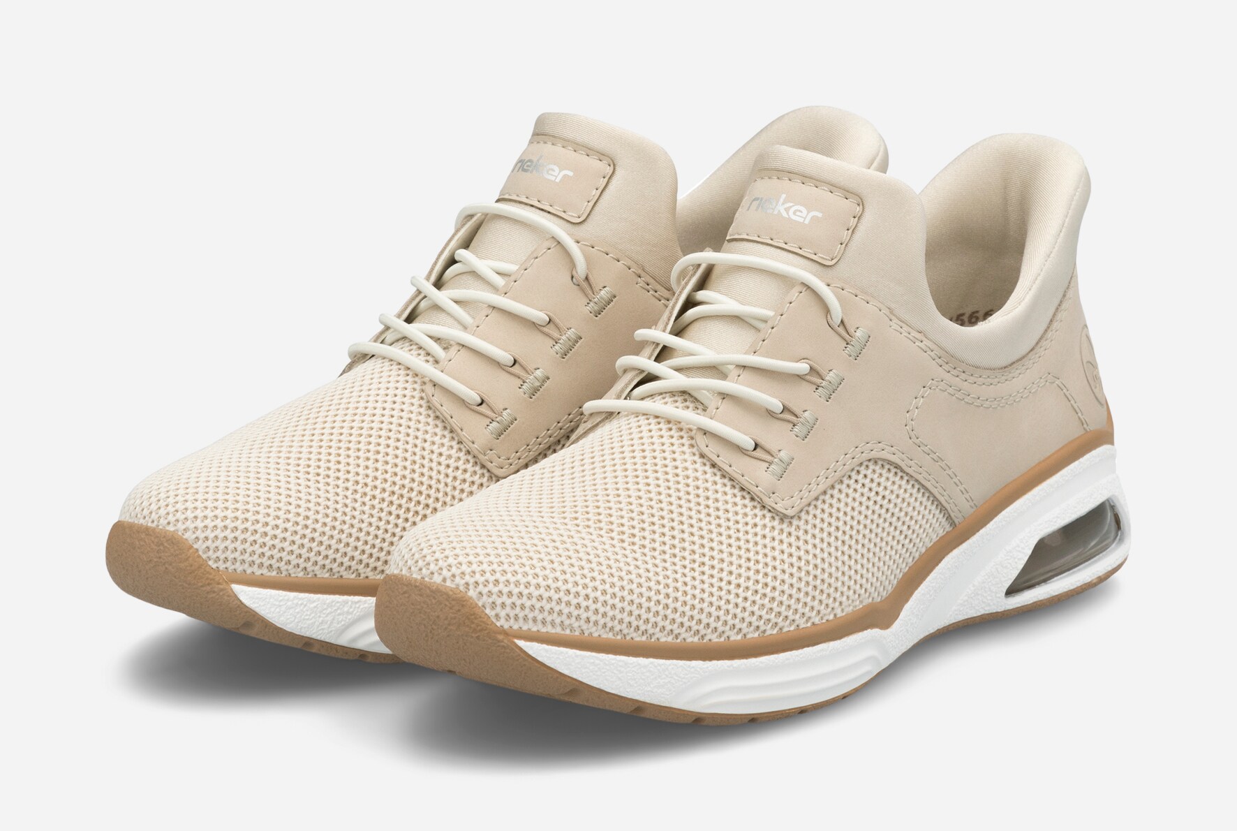 RIEKER, Sock sneakers Beige