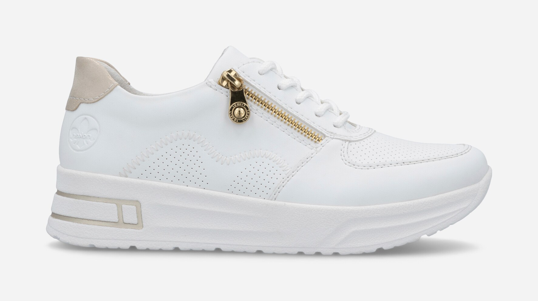 RIEKER, Sneakers Hvit