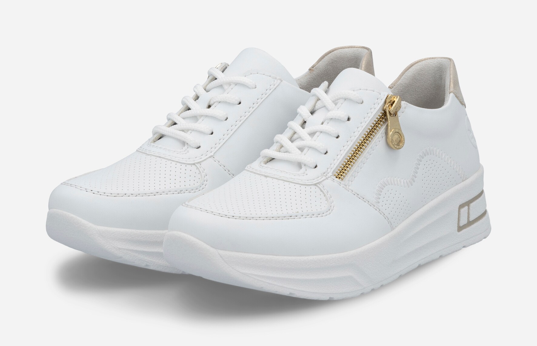 RIEKER, Sneakers Hvit