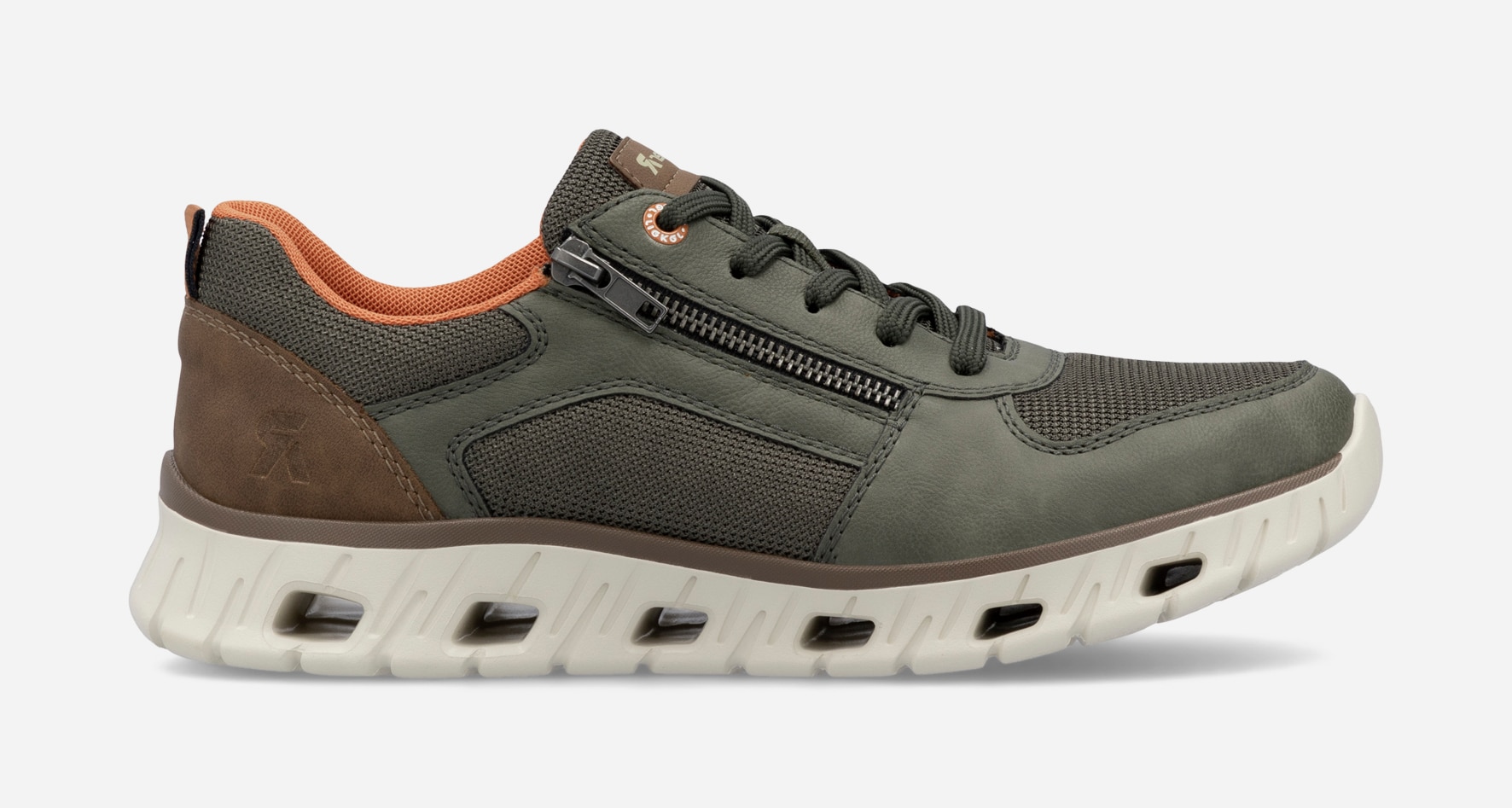RIEKER, Sneakers Grønn