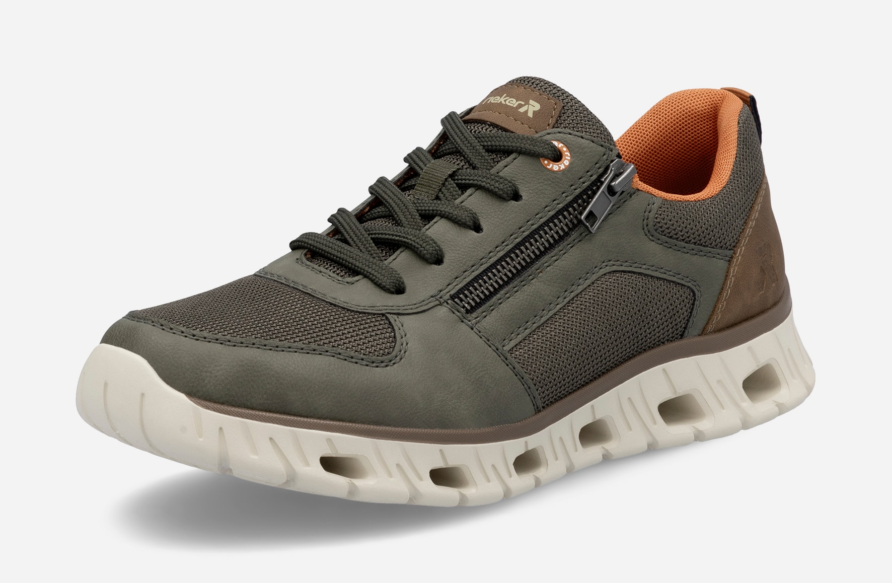 RIEKER, Sneakers Grønn