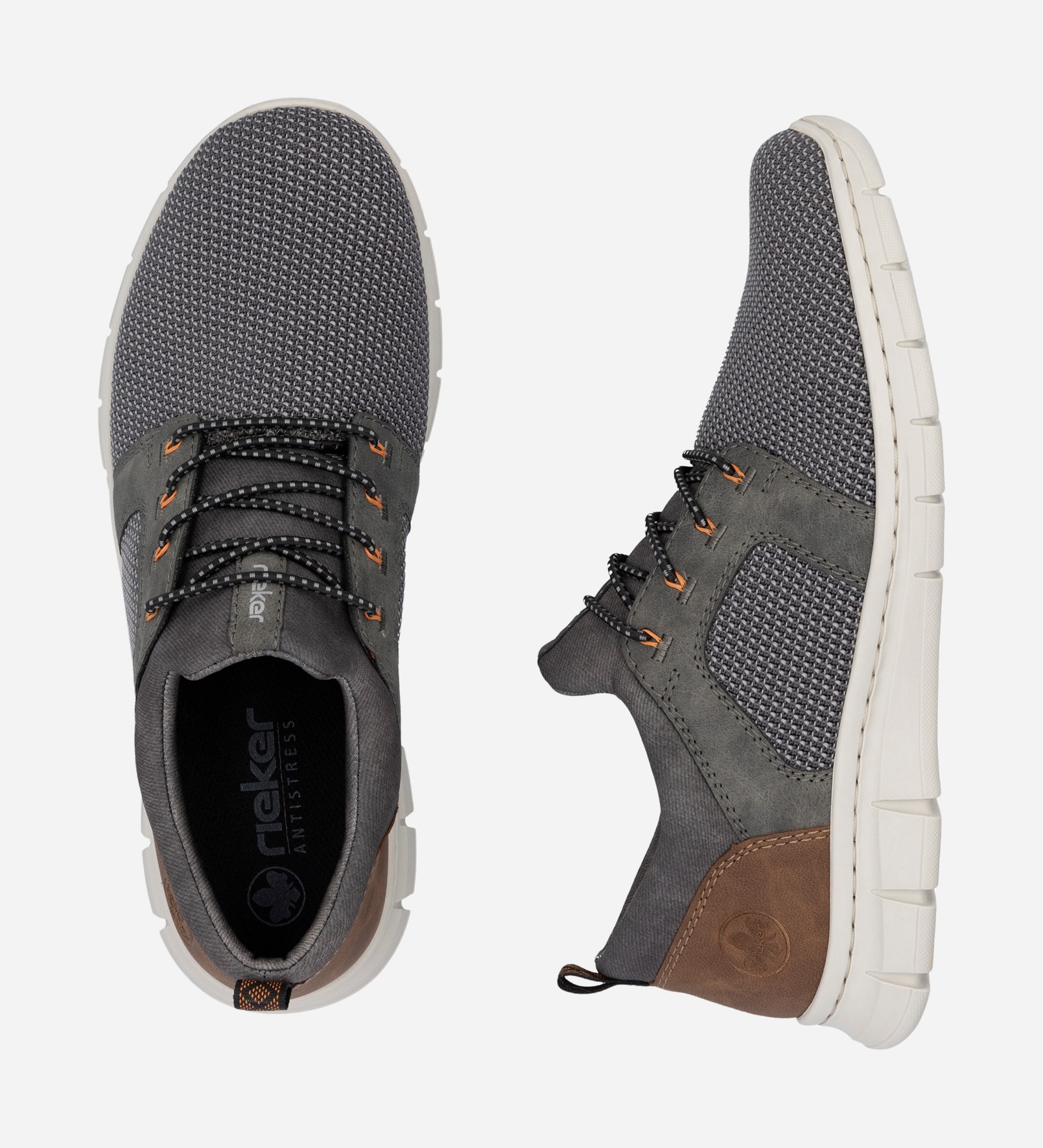 RIEKER, Sneakers Grå