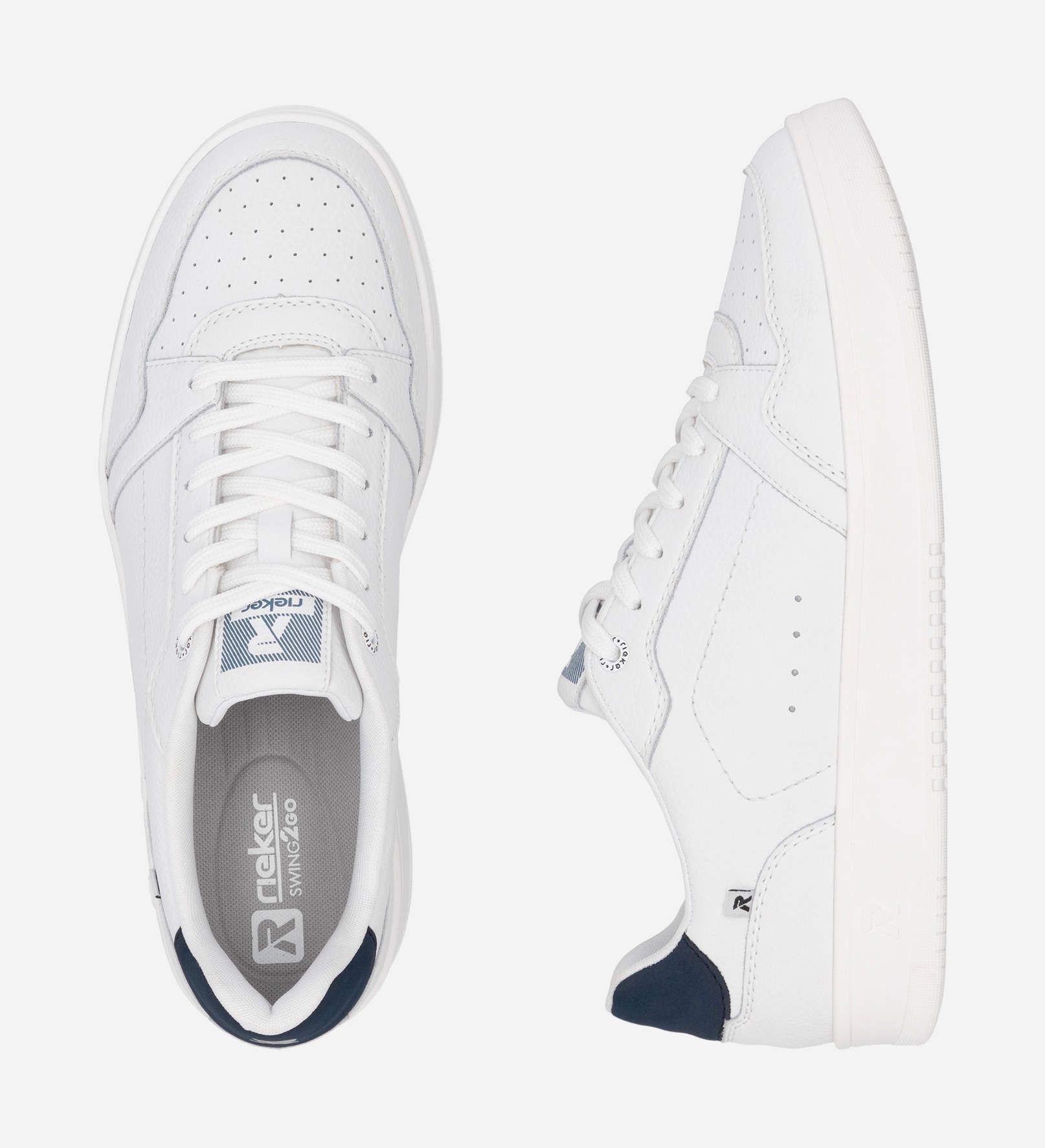 RIEKER, Sneakers Hvit