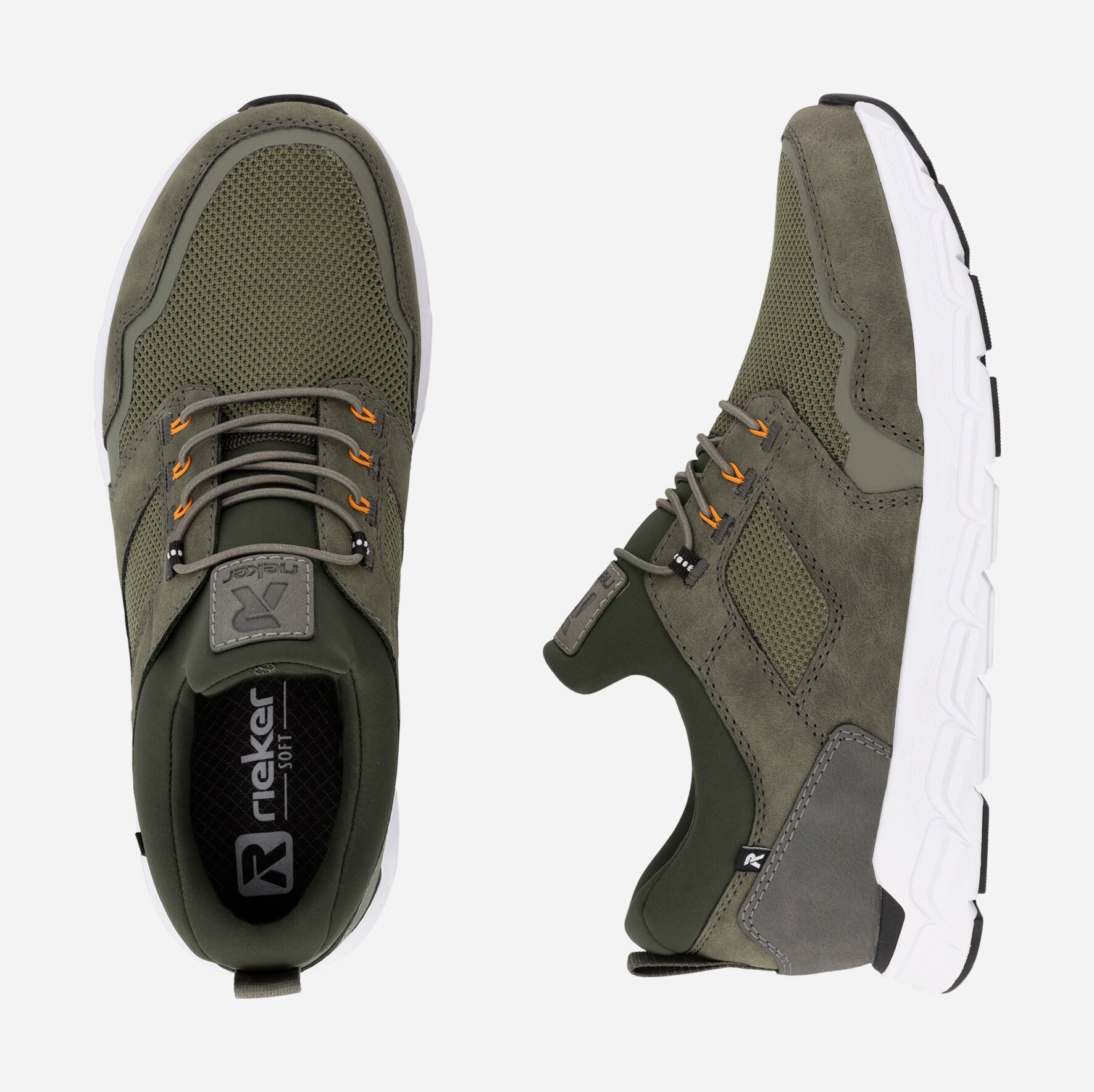 RIEKER, Sneakers Grønn