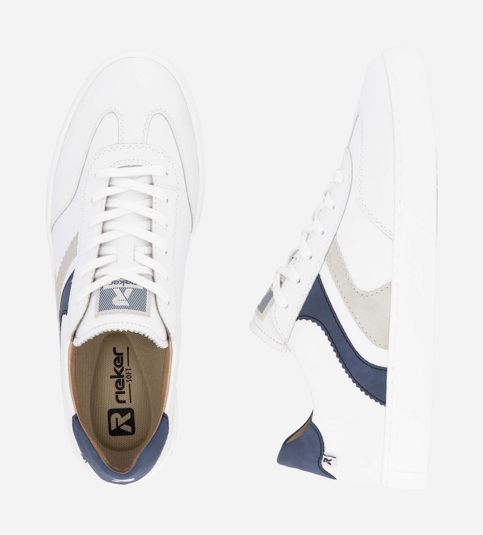 RIEKER, Sneakers Hvit