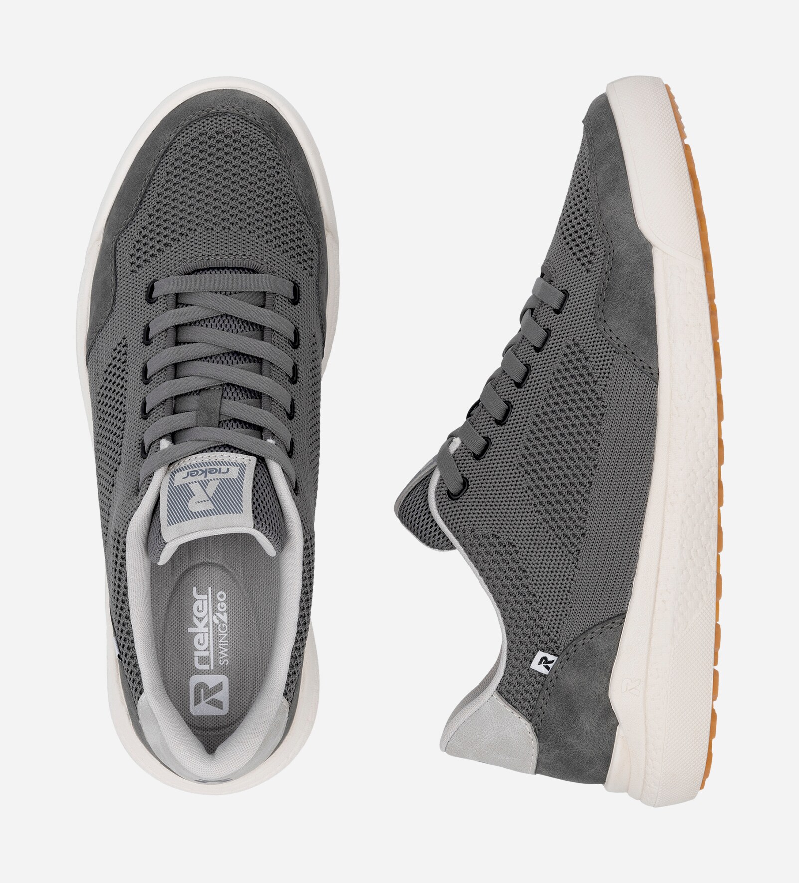 RIEKER, Sneakers Grå