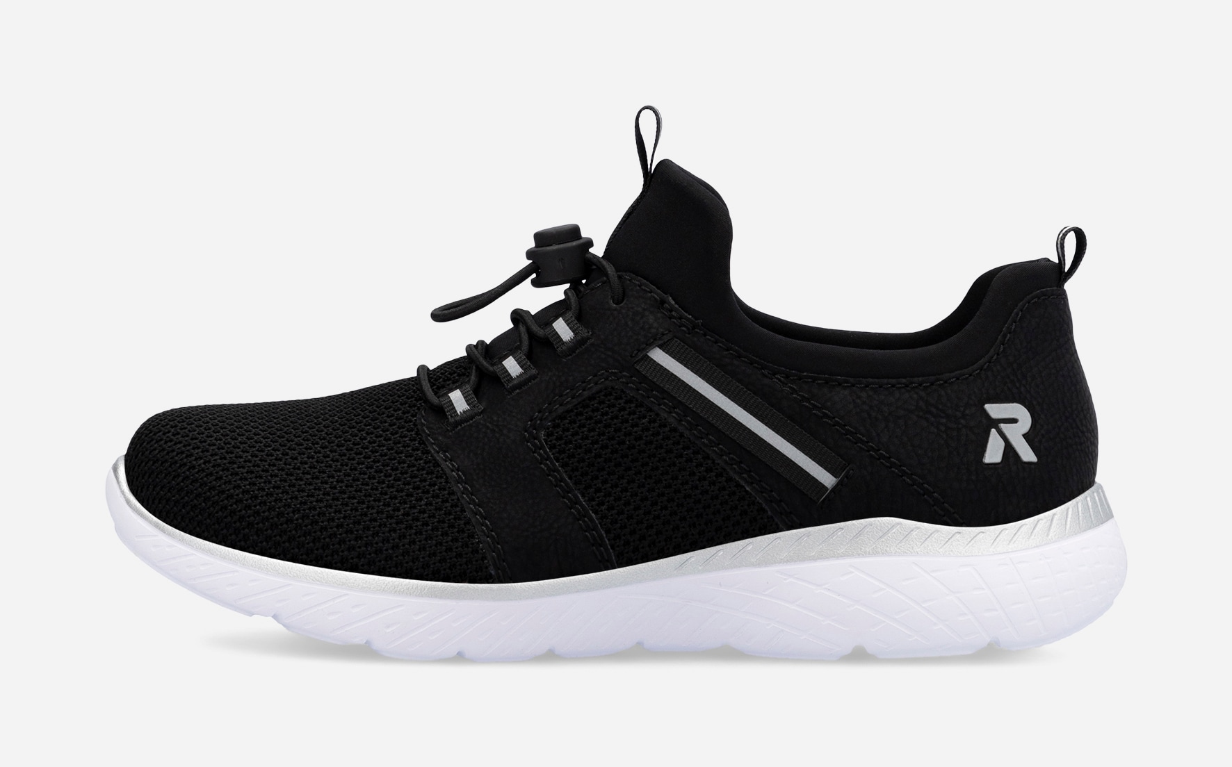 RIEKER, Sock sneakers Sort
