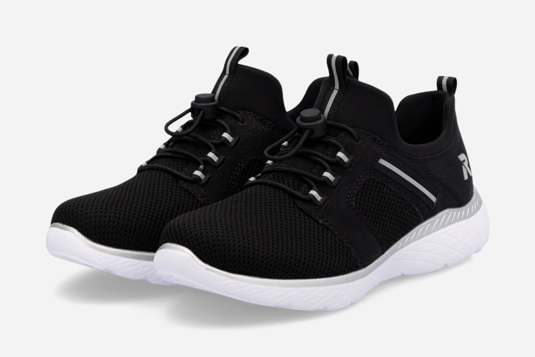 RIEKER, Sock sneakers Sort